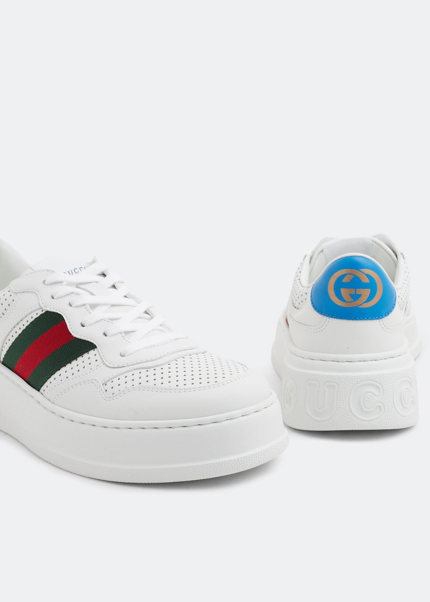 White gucci deals shoes