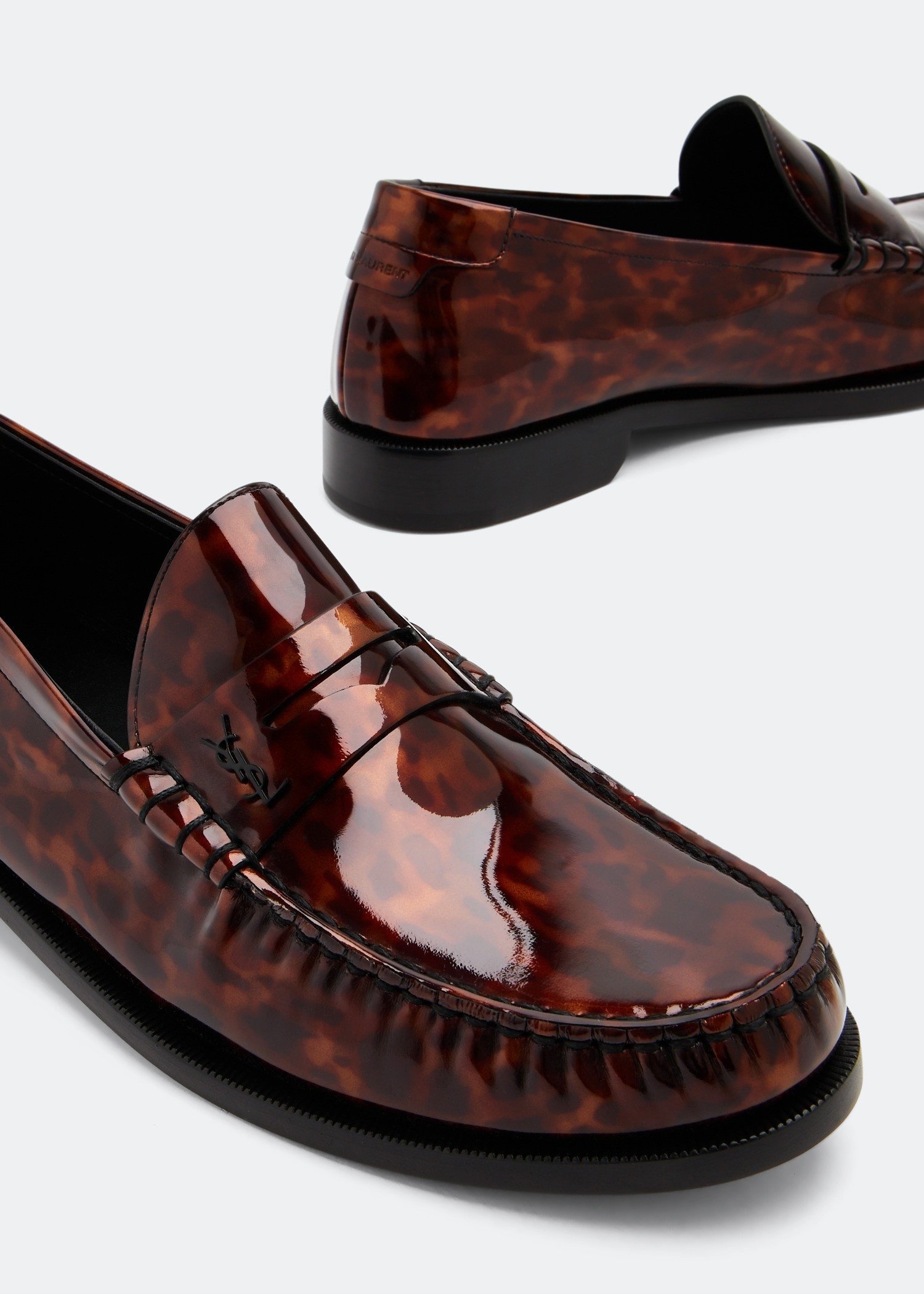 

Le Monogram penny loafers, Brown