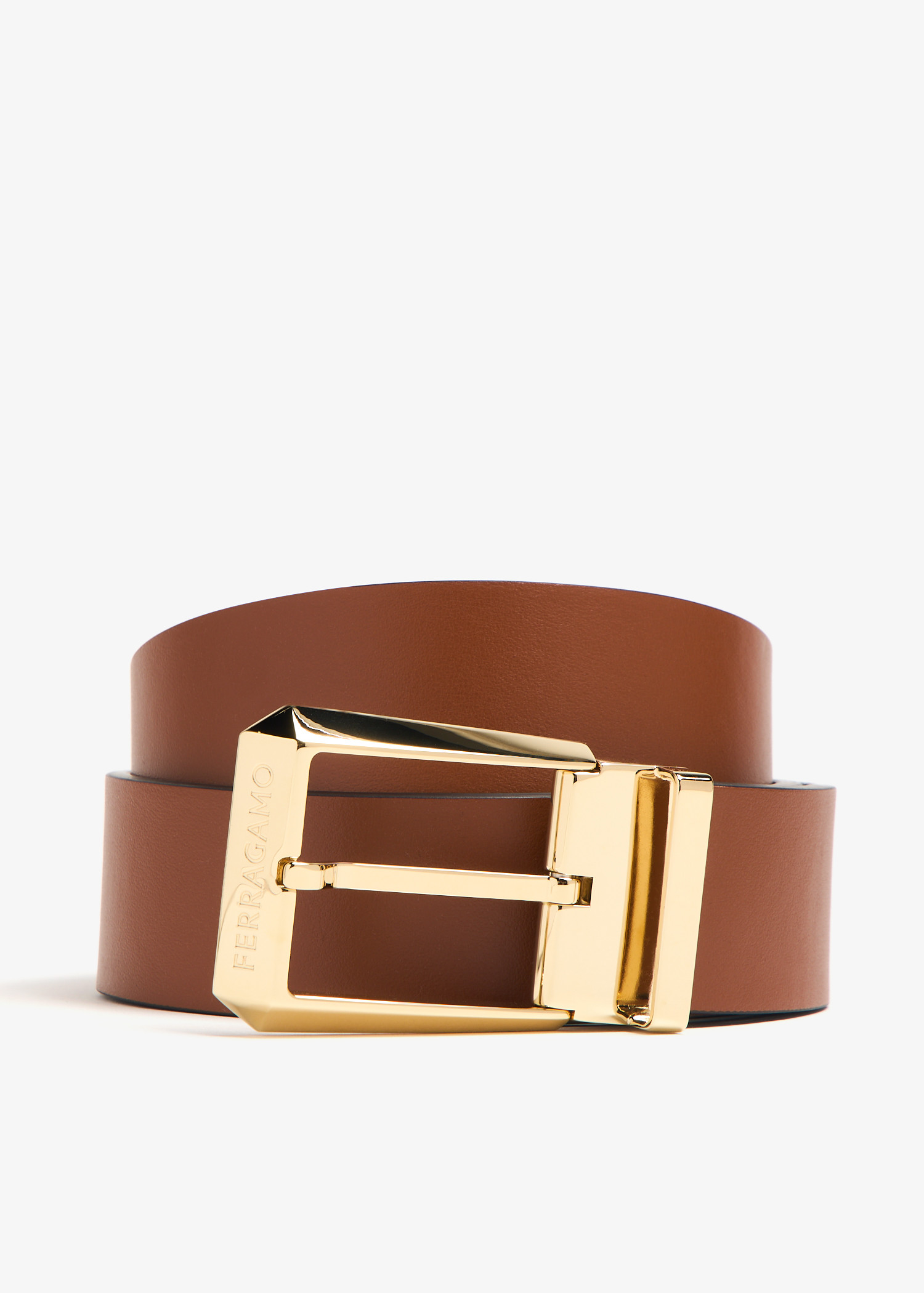 

Reversible belt, Brown