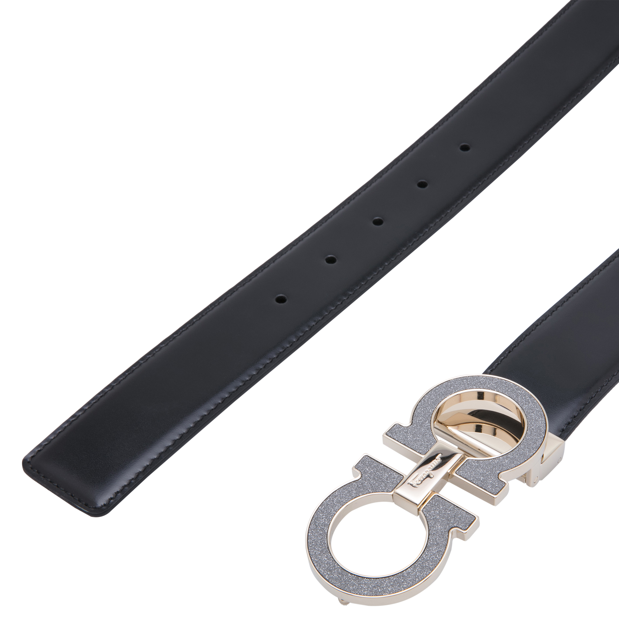 

Gancini belt, Black