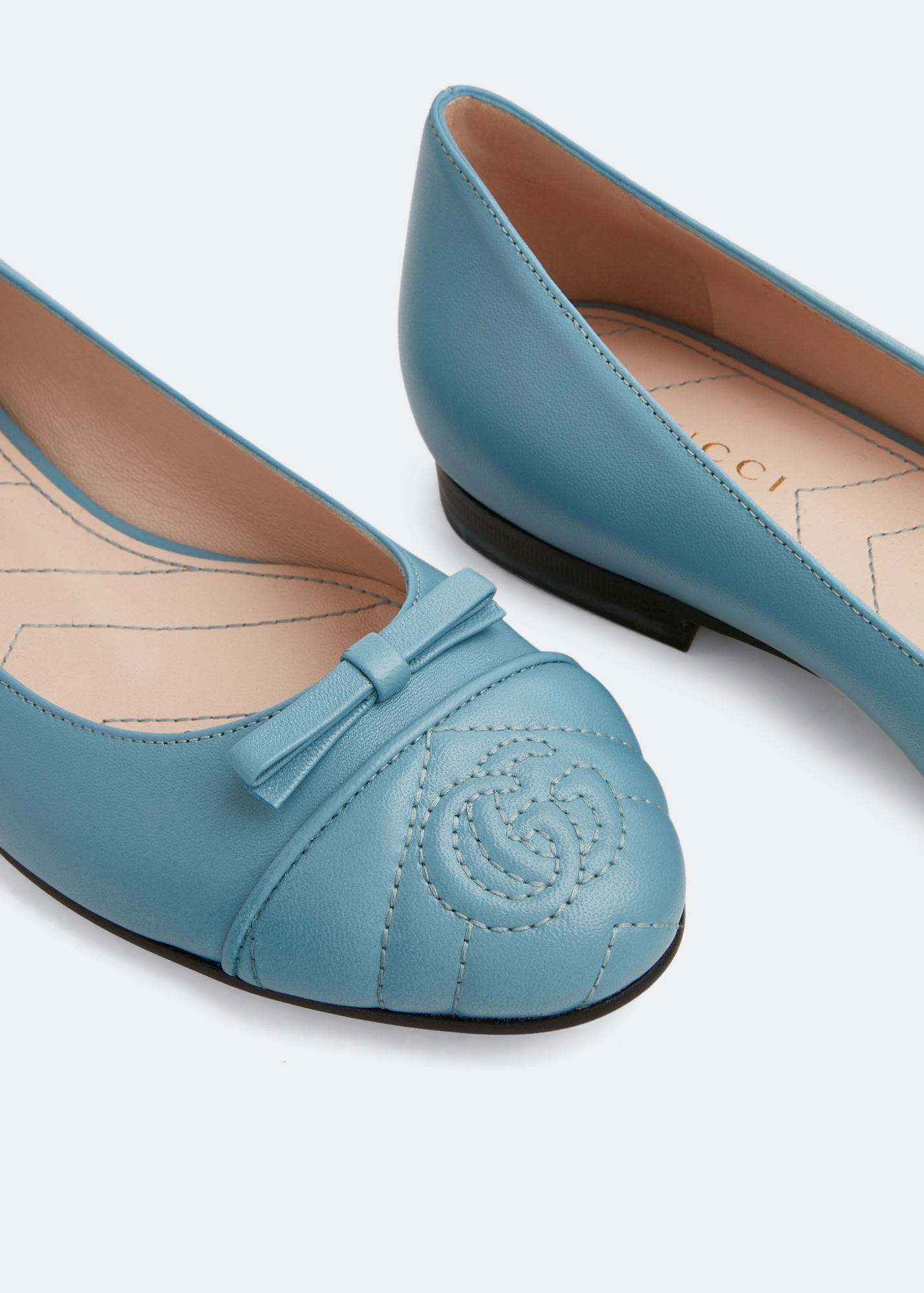 

Double G ballet flats, Blue