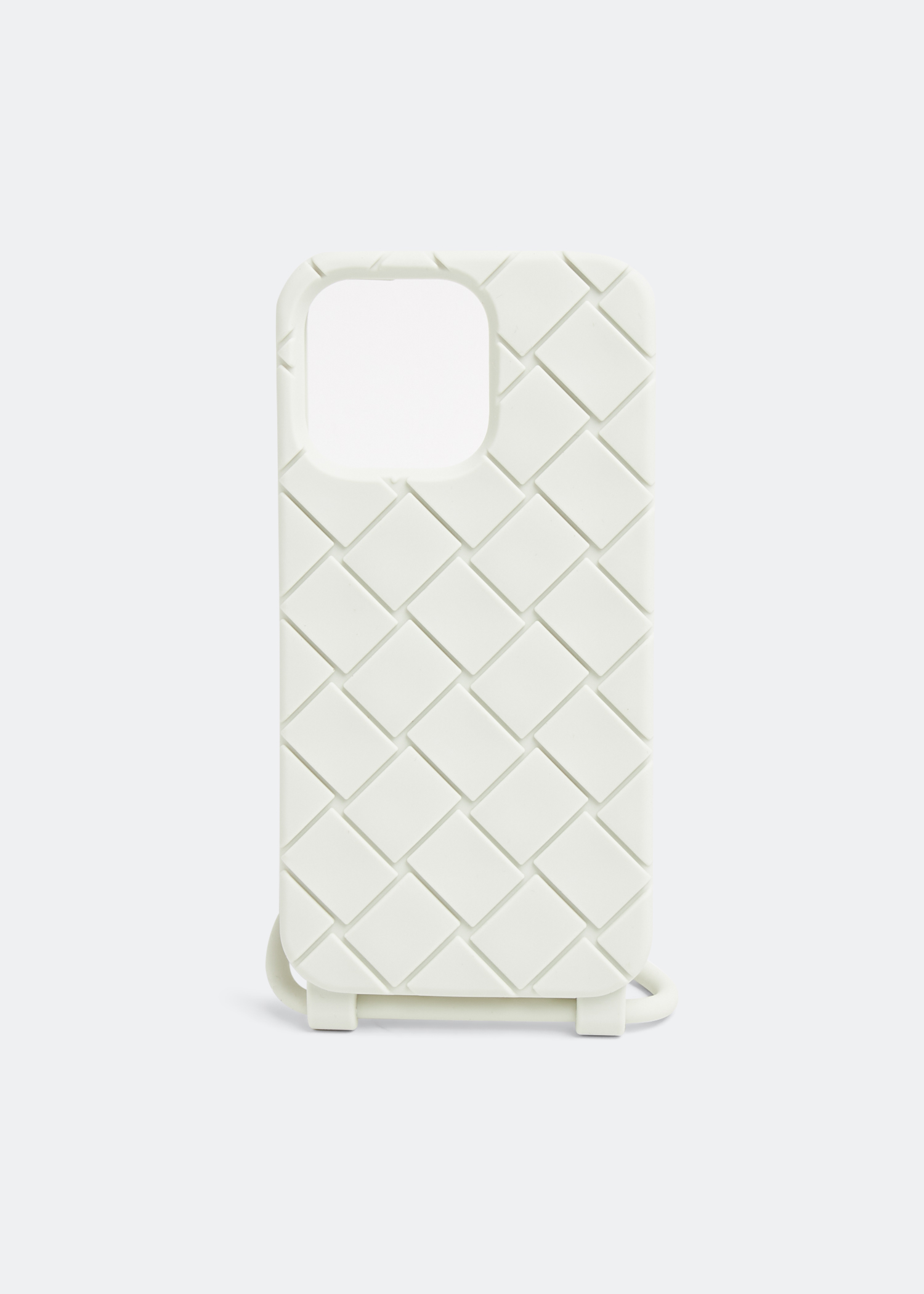Bottega Veneta Intrecciato iPhone 13 Pro case on strap for Men 
