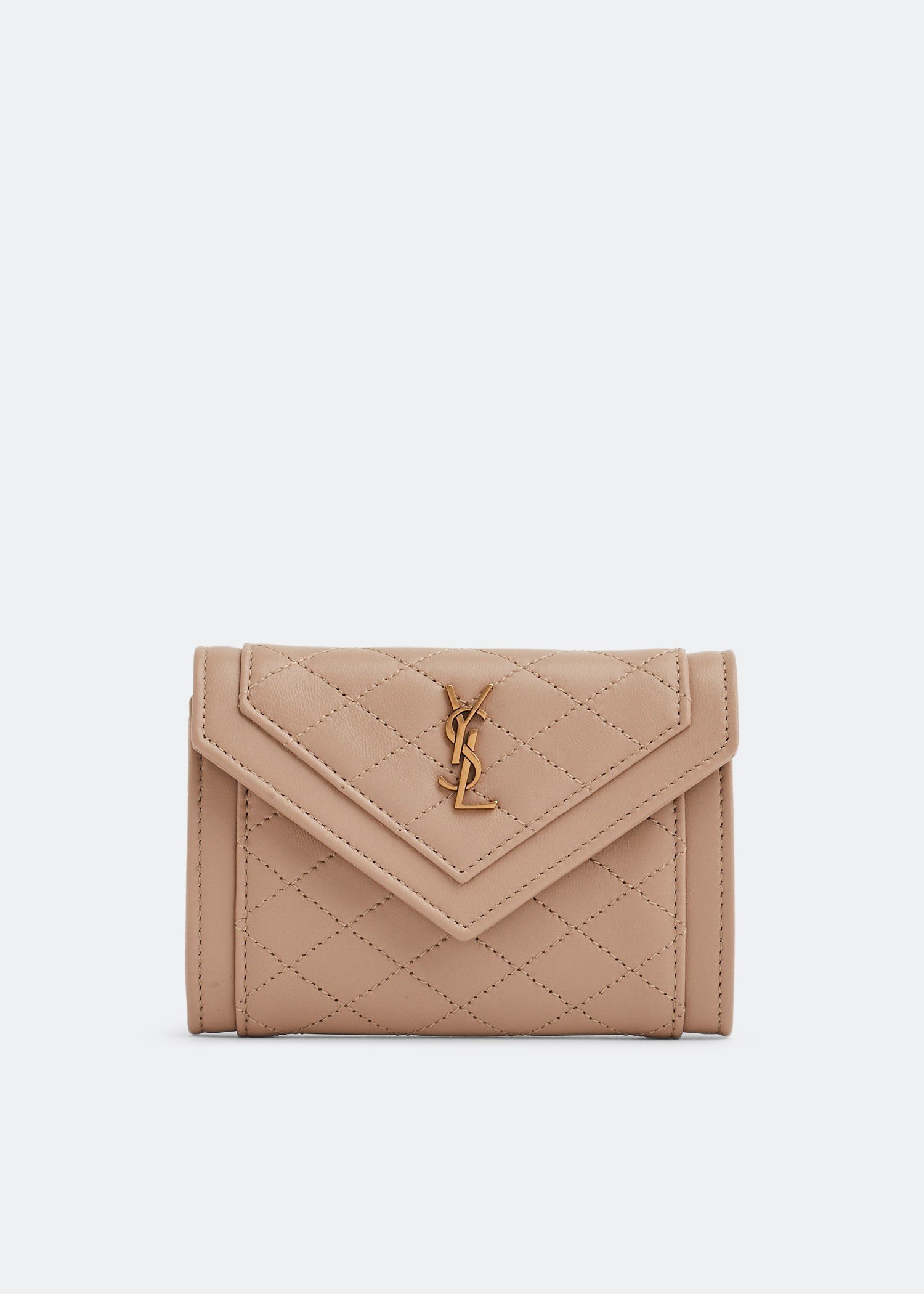 

Gaby small envelope wallet, Beige