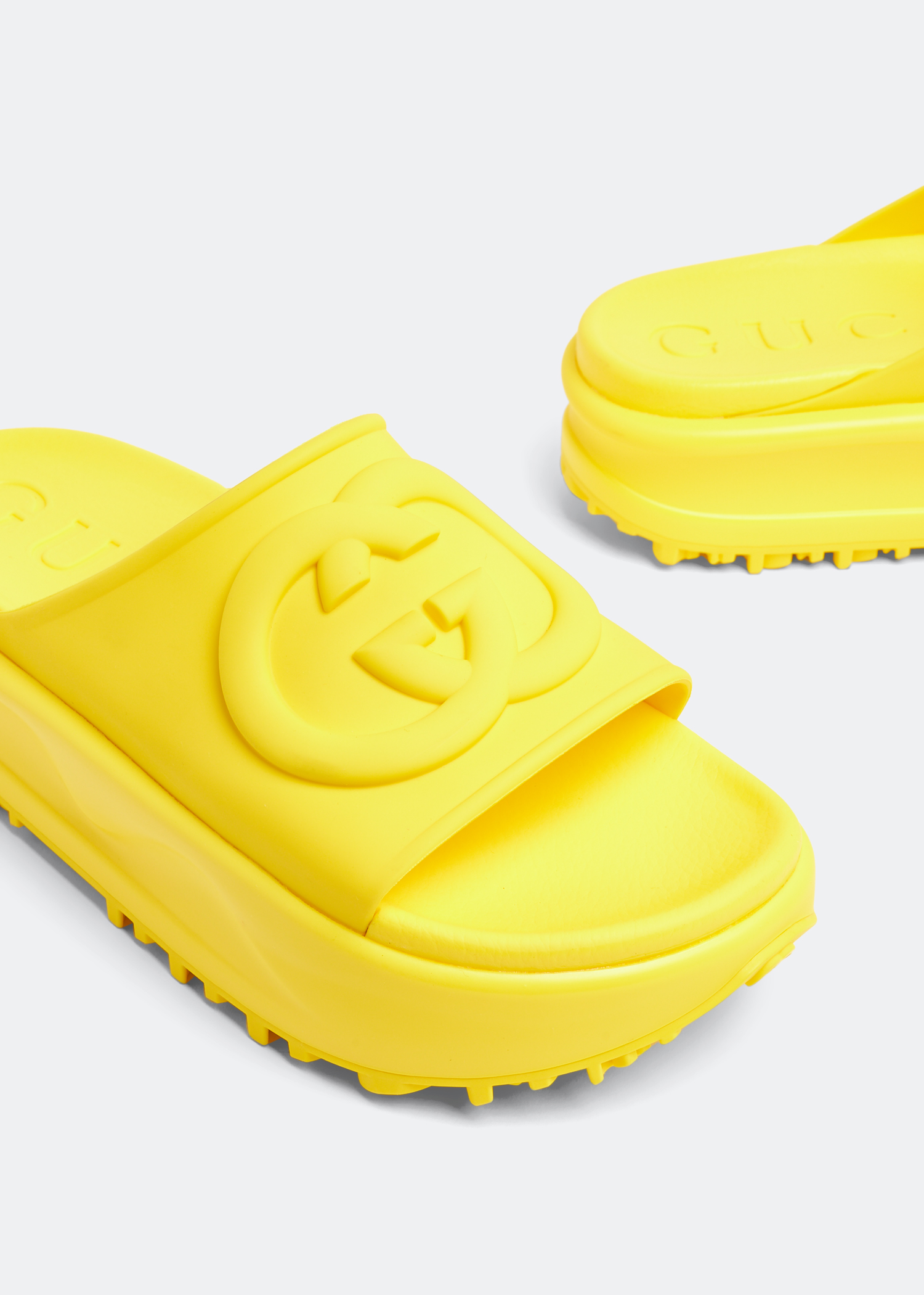 Gucci plastic slides online