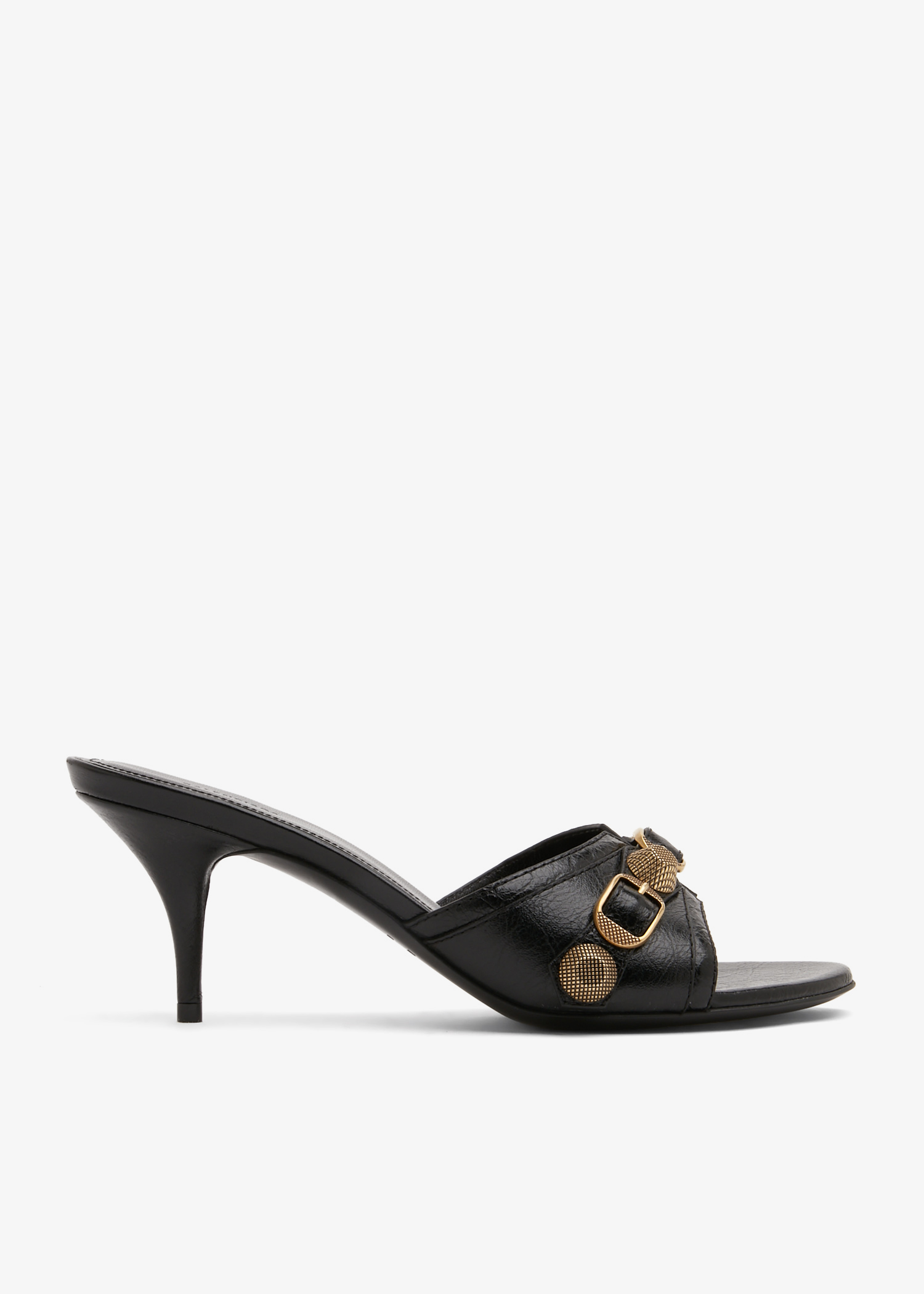 Balenciaga Cagole sandals for Women - Black in UAE | Level Shoes