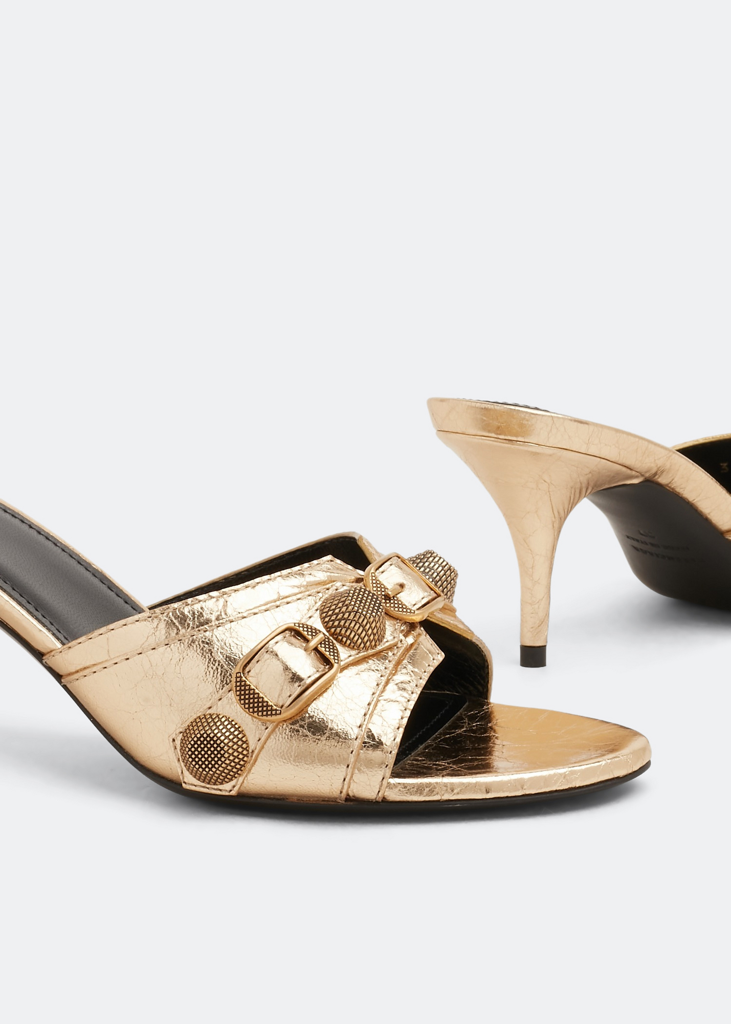 

Cagole sandals, Gold