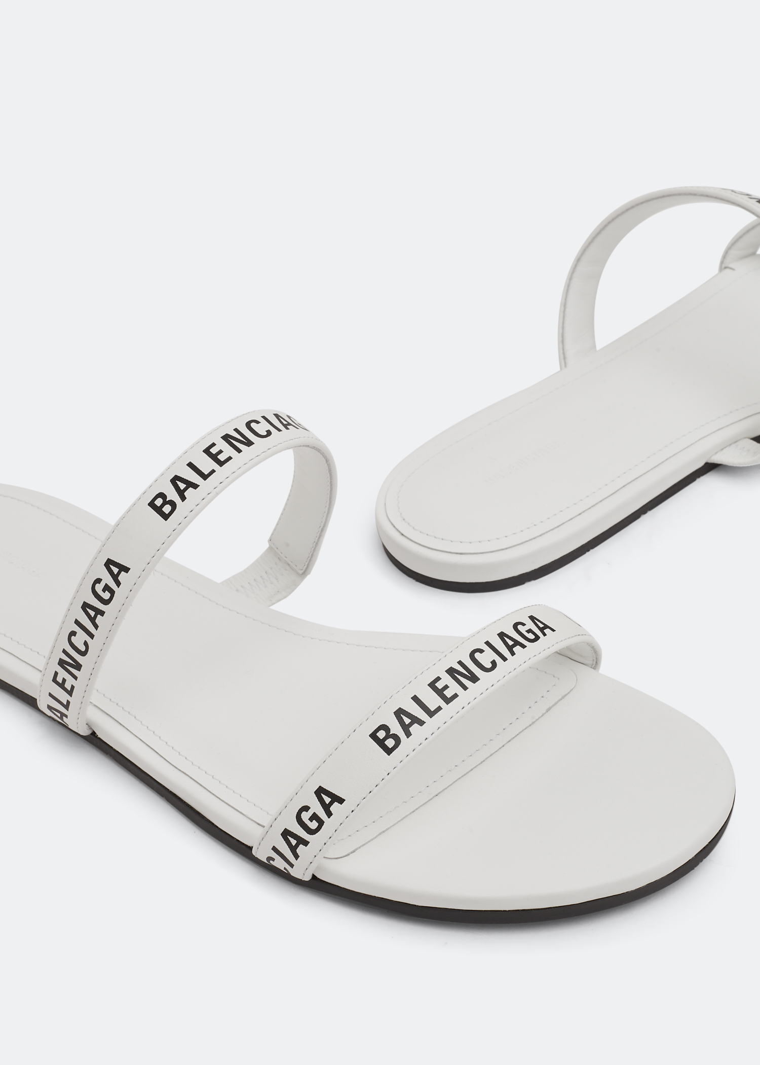 Balenciaga discount logo sandal