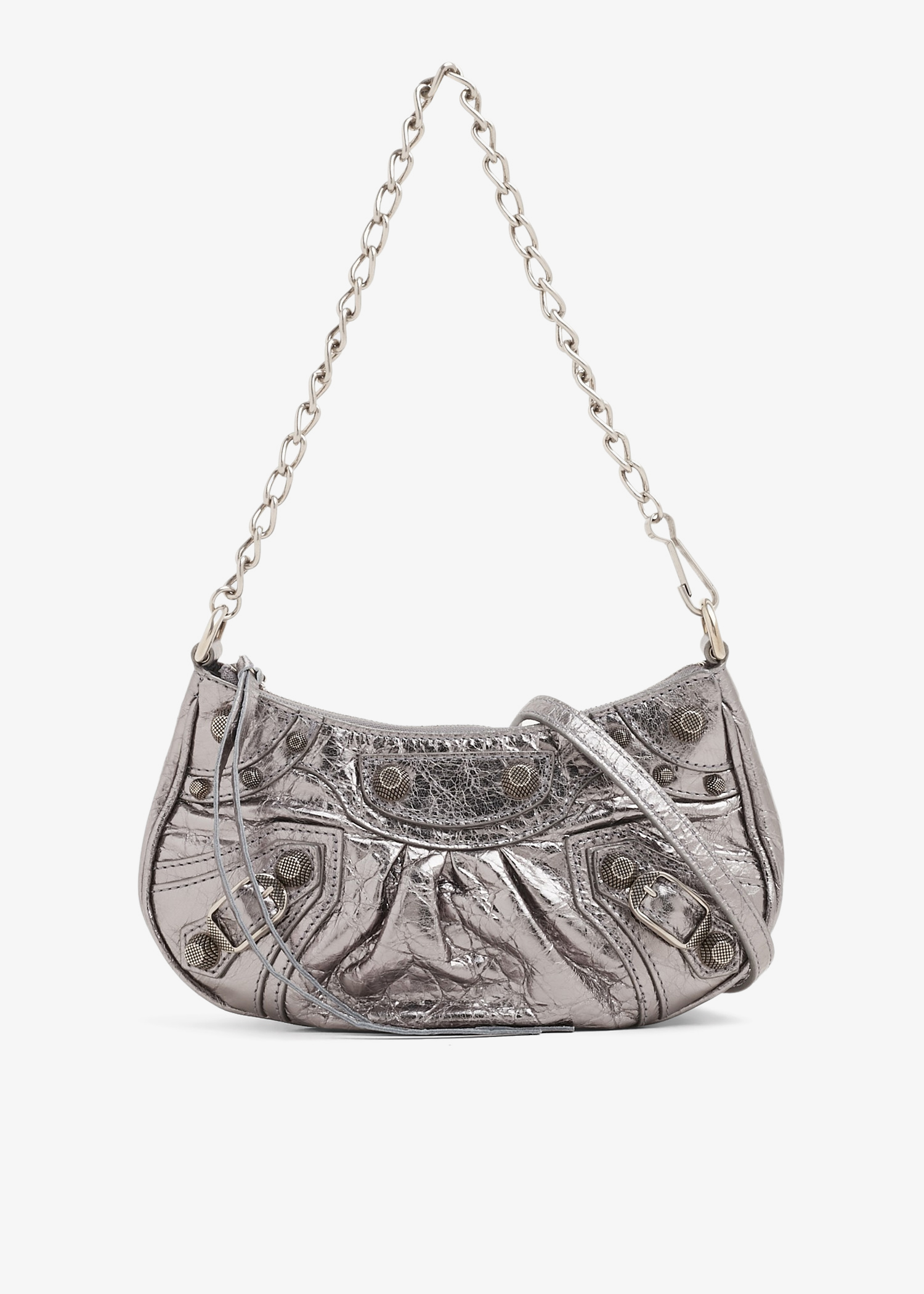 

Le Cagole mini chain bag, Silver