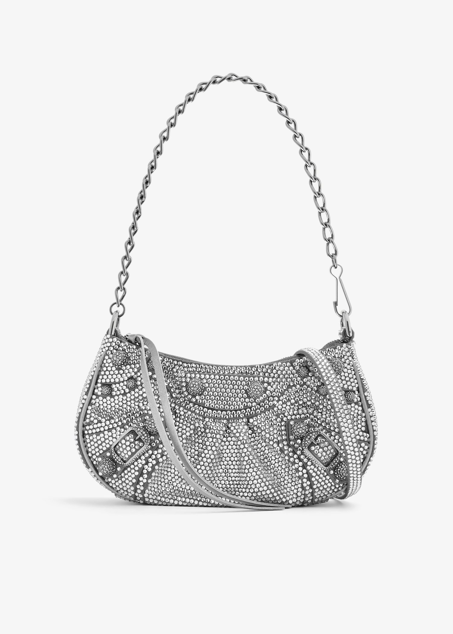 

Le Cagole mini chain bag, Silver