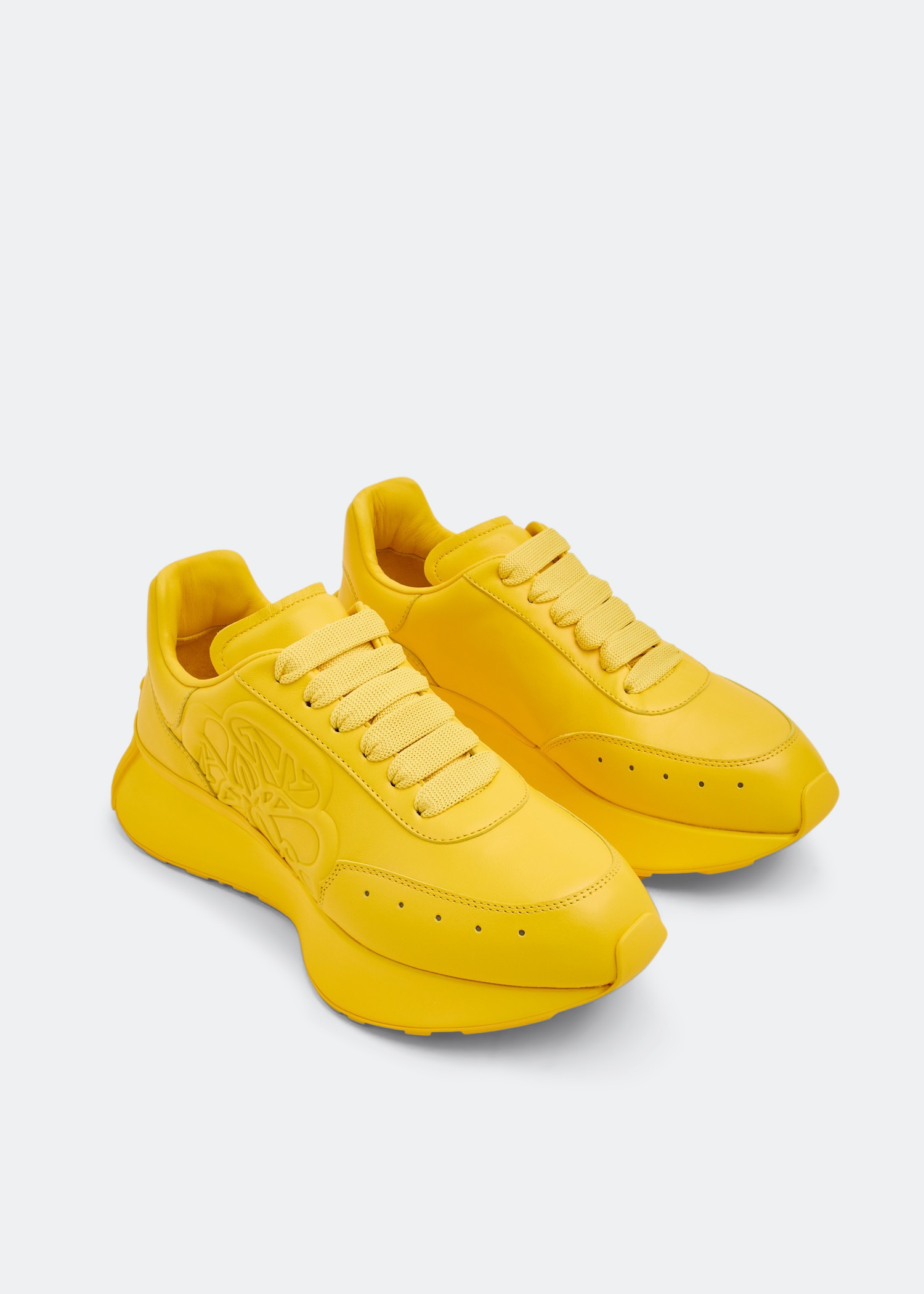 Alexander mcqueen store shoes yellow