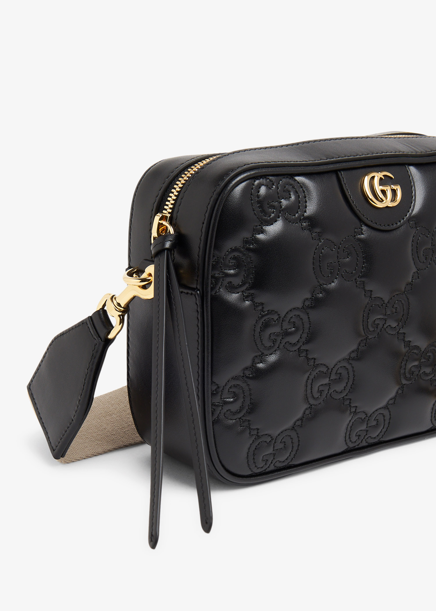 Gucci signature small camera crossbody bag best sale