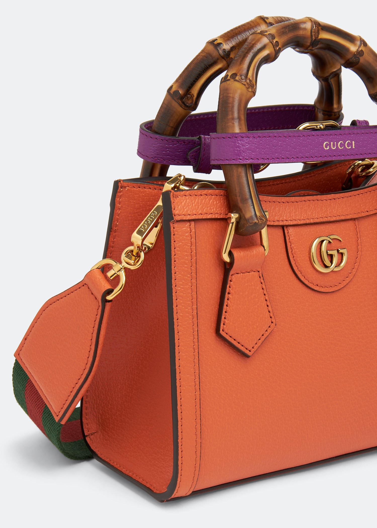 Gucci Diana mini tote bag for Women Orange in UAE Level Shoes