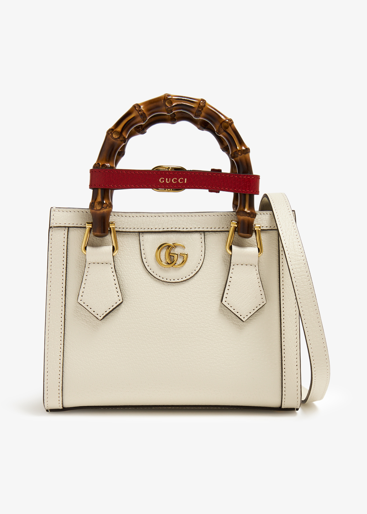 Gucci white tote bag best sale