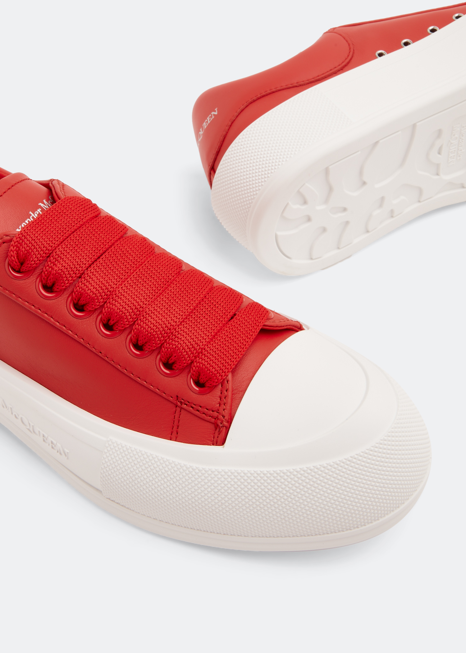 

Deck Plimsoll sneakers, Red