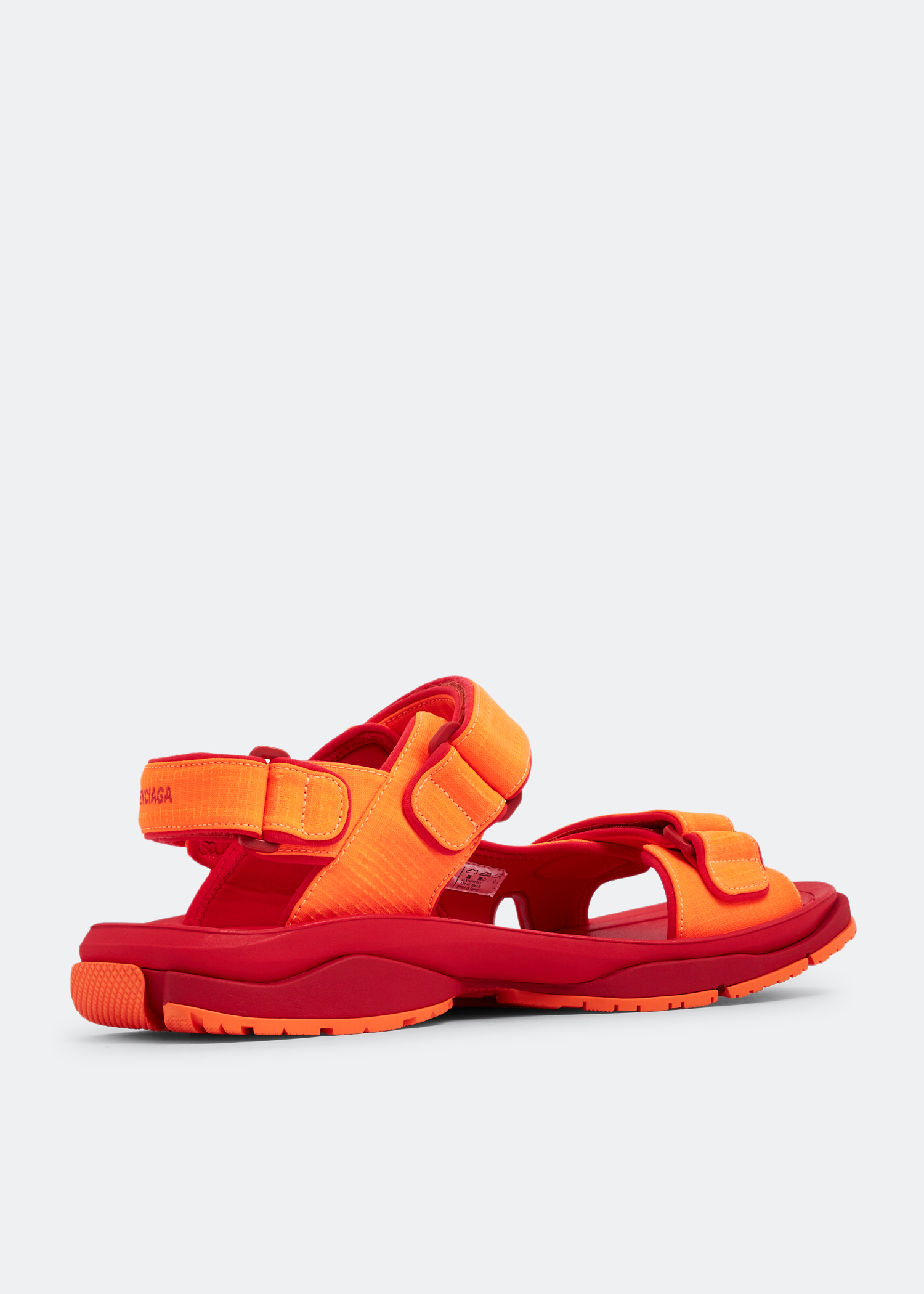 Balenciaga orange store sandals