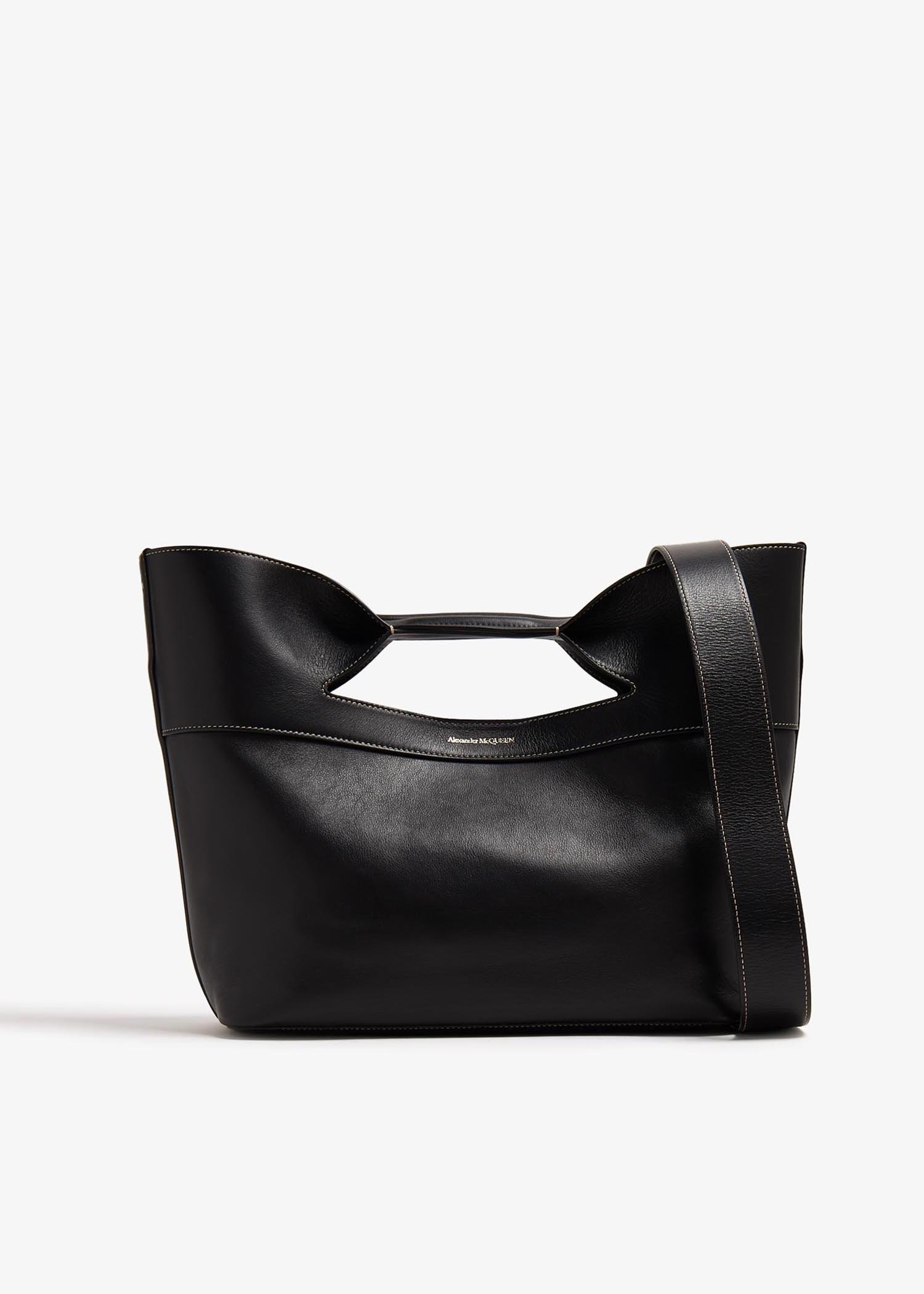 

The Bow small tote bag, Black