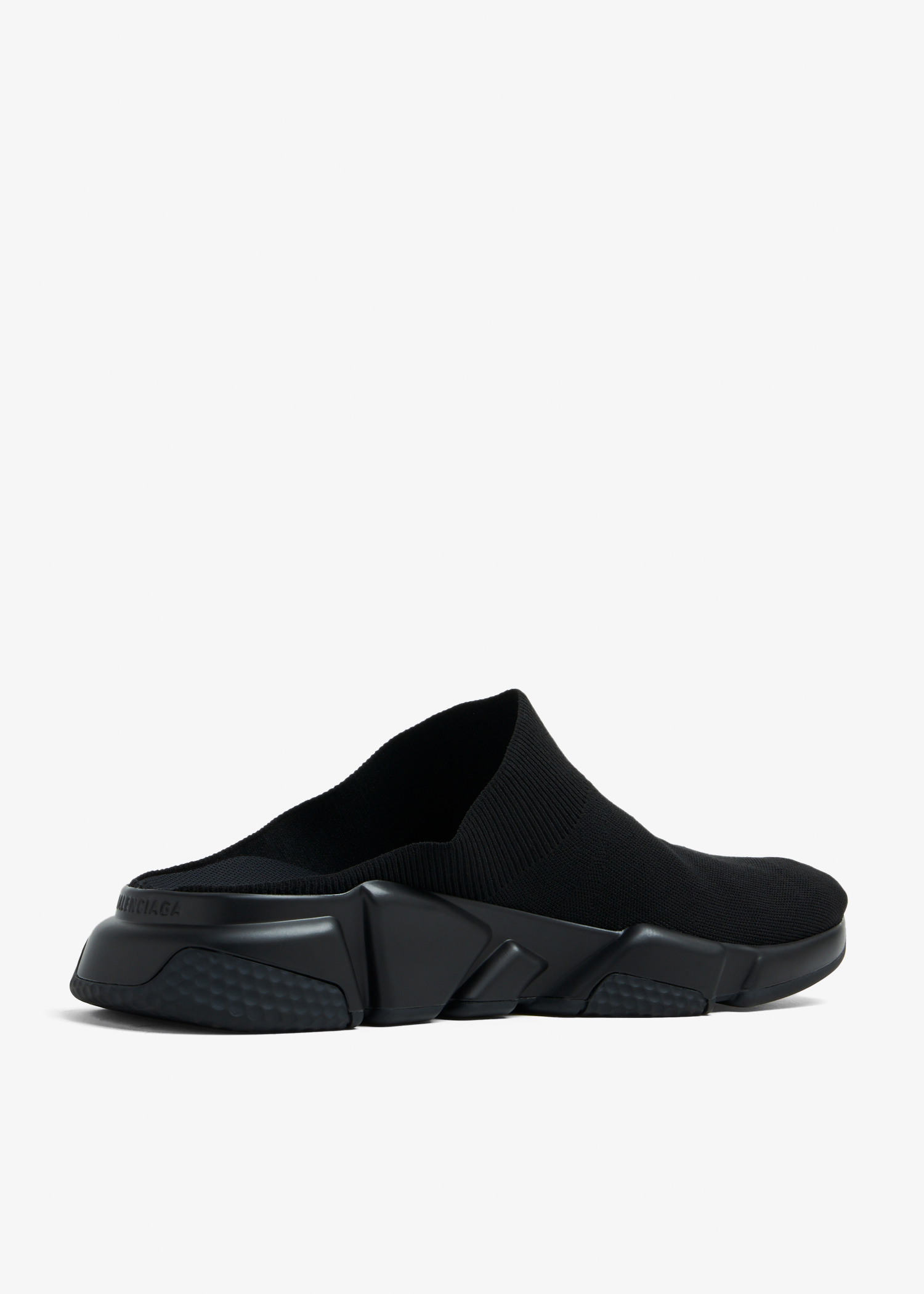 Balenciaga black store slip on