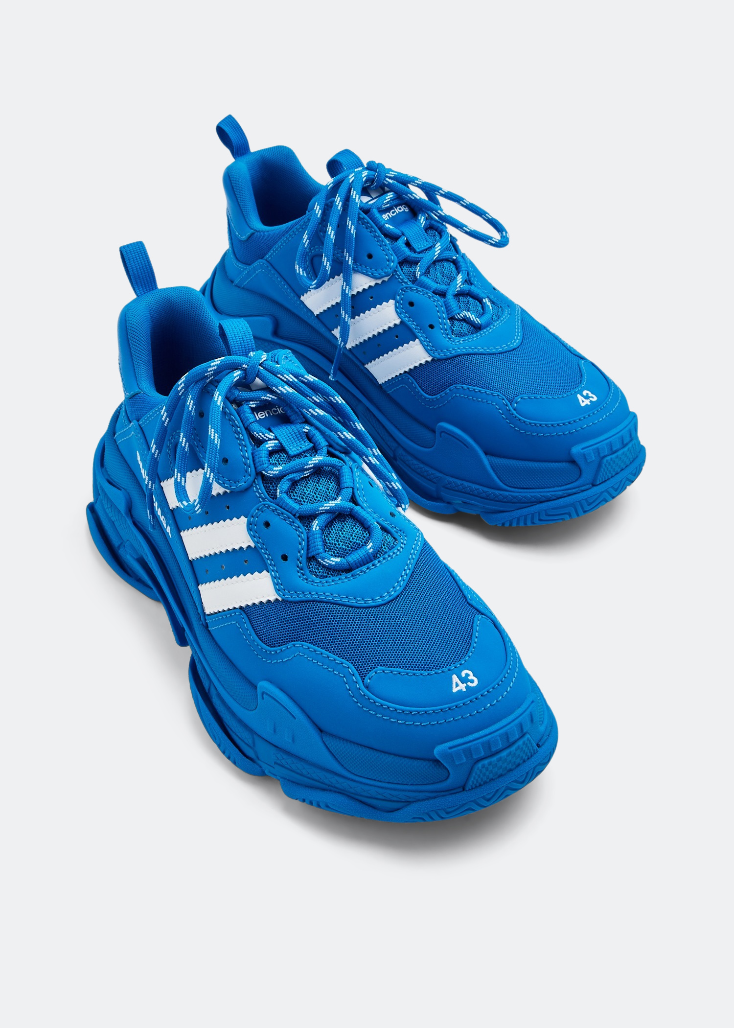 Balenciaga x adidas Triple S sneakers for Men - Blue in KSA 