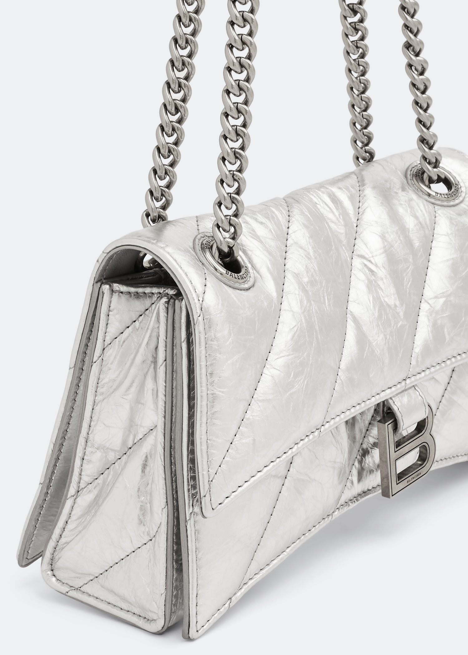 Balenciaga silver sales bag