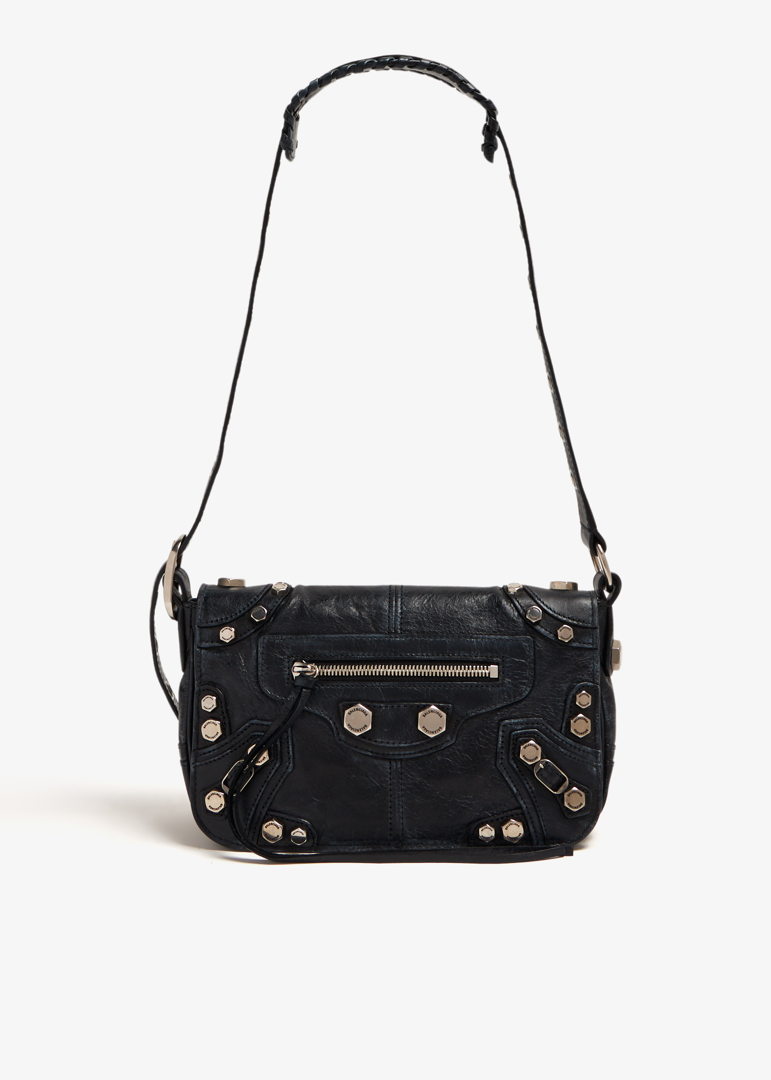 

Le Cagole XS flap bag, Black