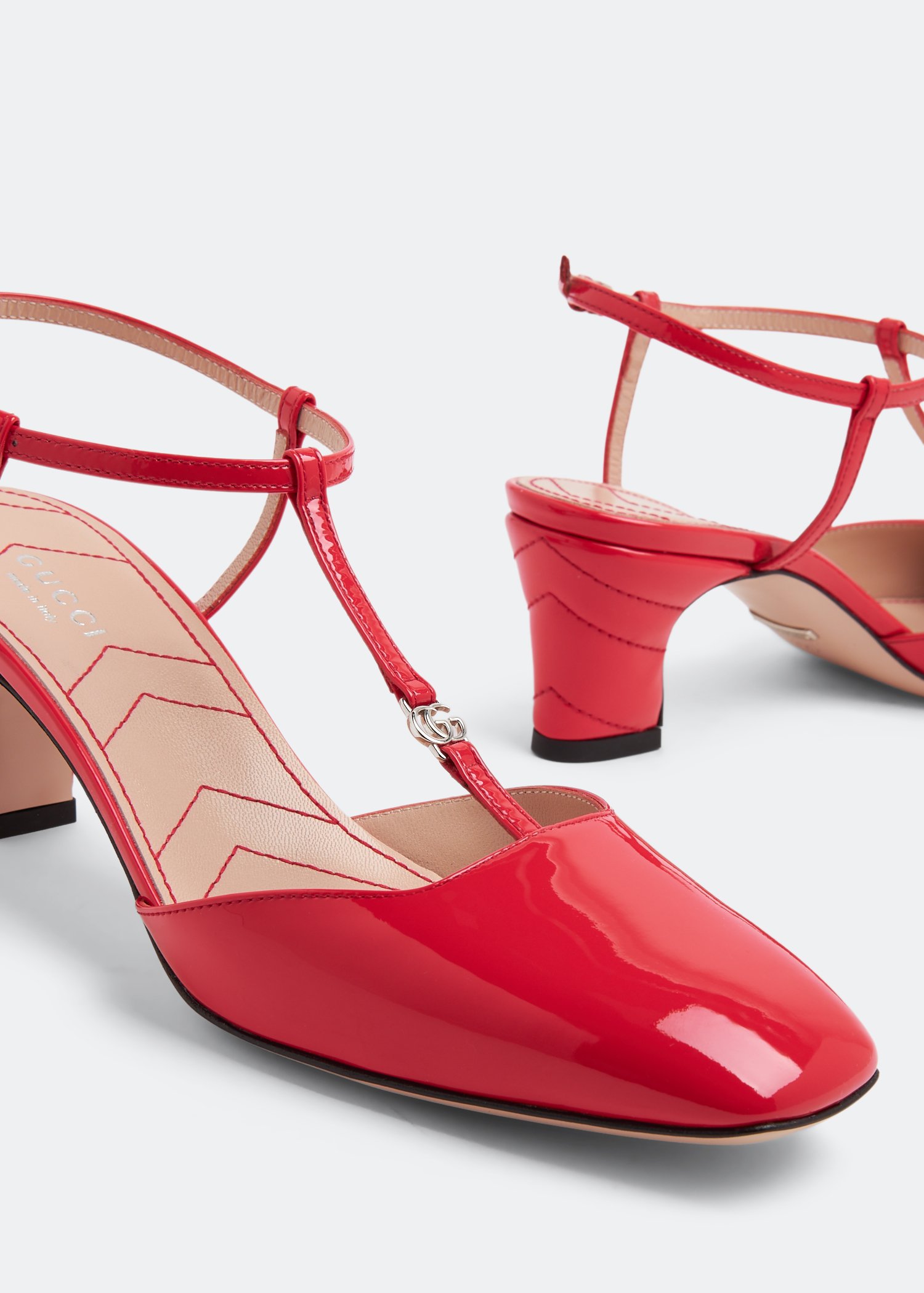 

Petite GG slingback pumps, Red