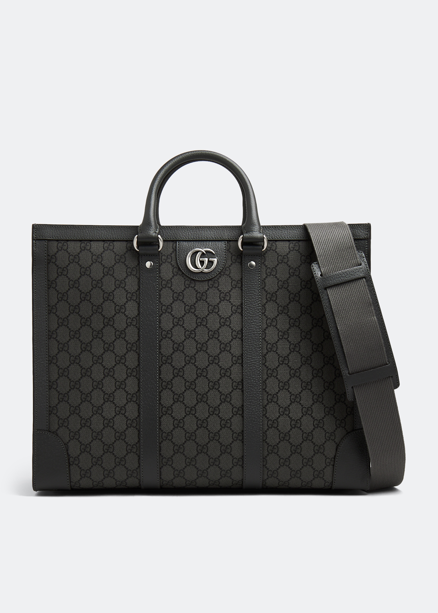 Gucci signature leather tote best sale