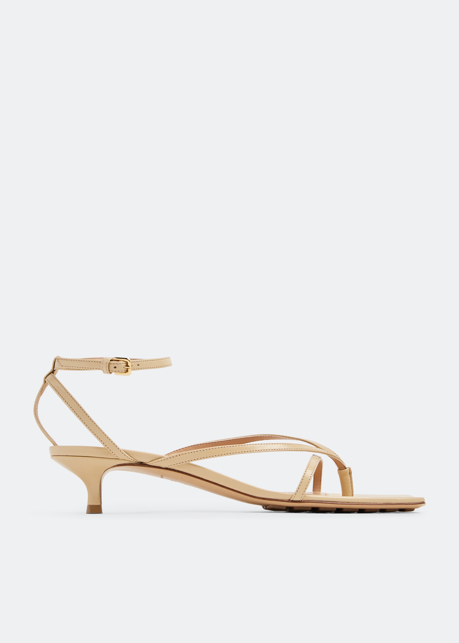 

Stretch Strap sandals, Beige