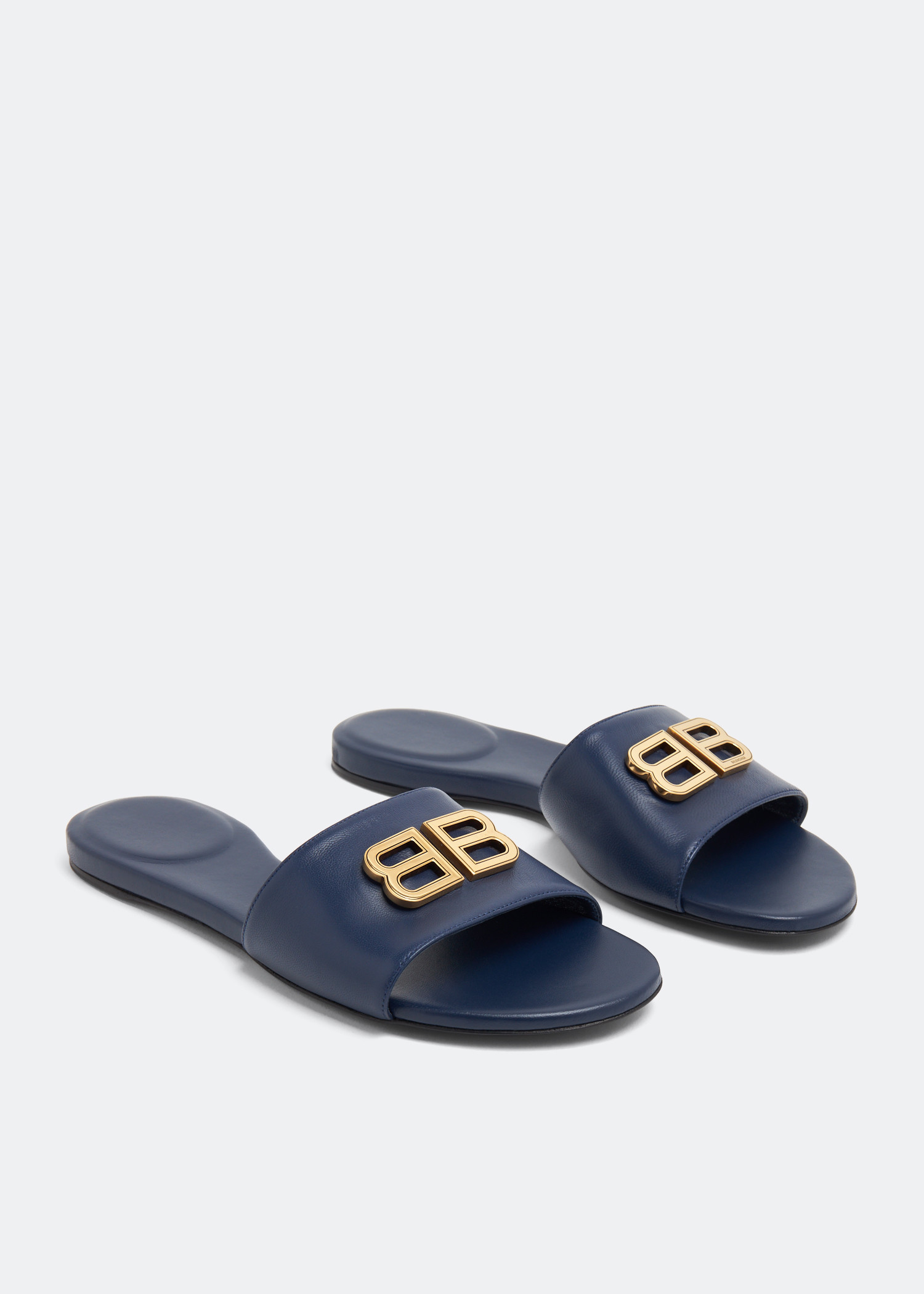 Balenciaga store sandals navy