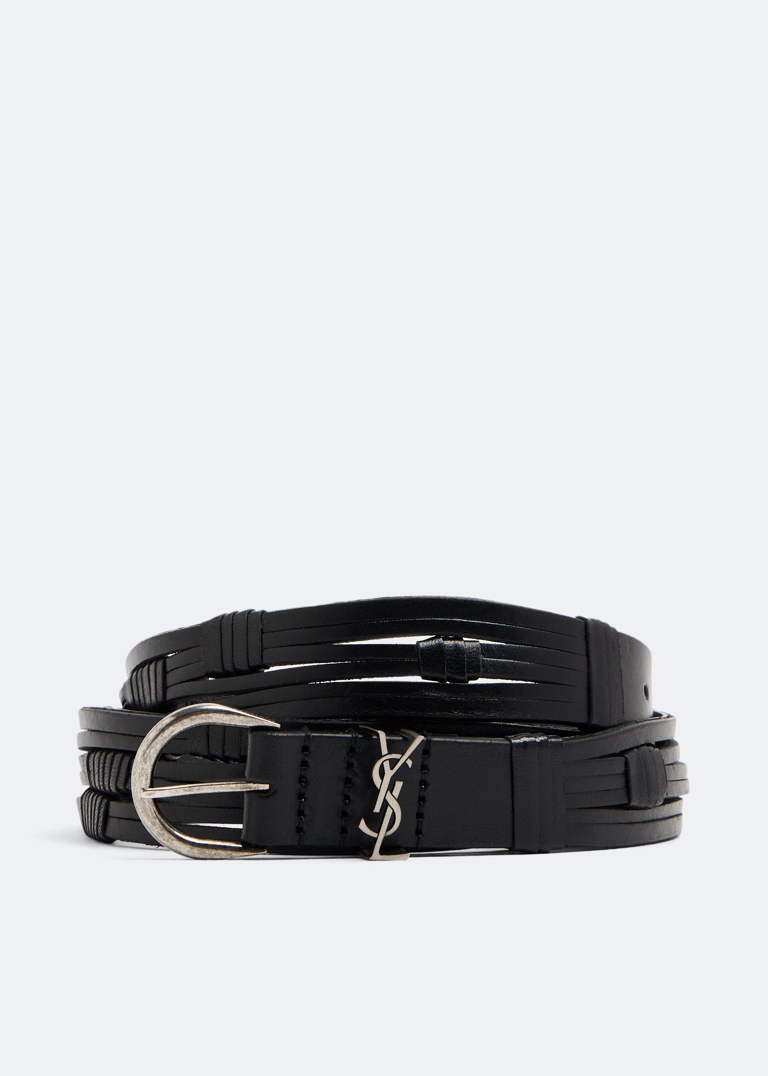 

Monogram belt, Black