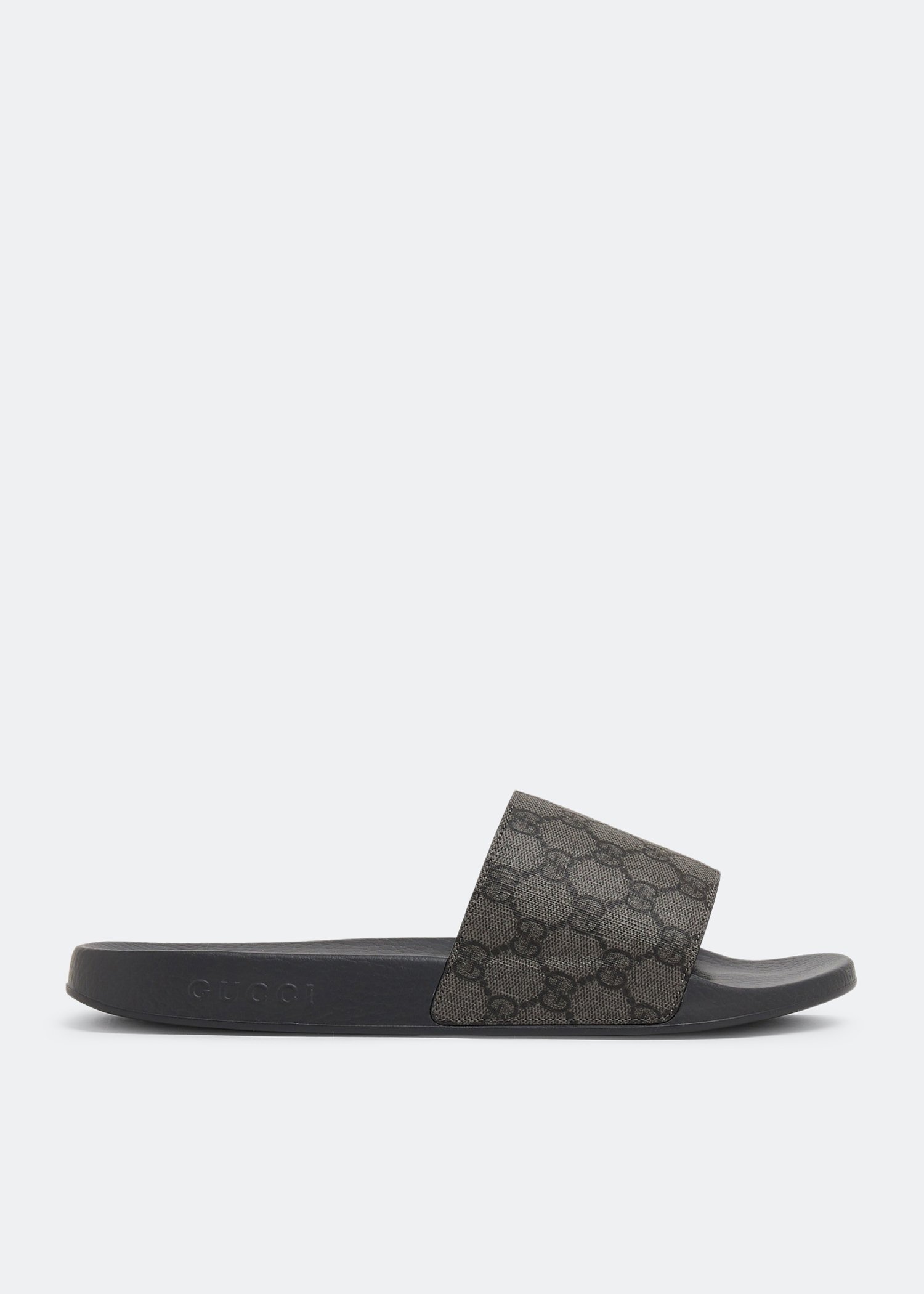 Grey store gucci slides