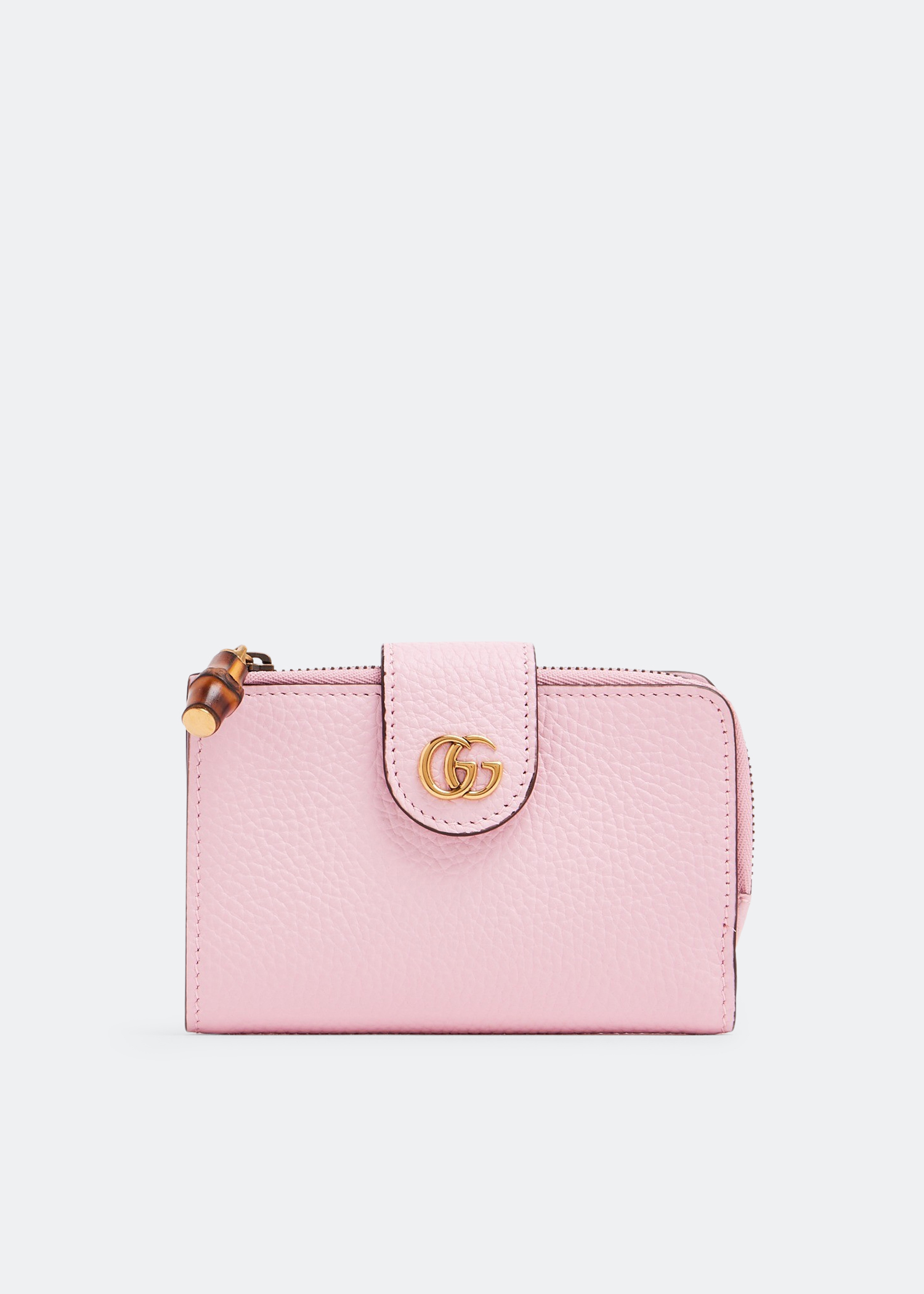 

Double G bamboo medium wallet, Pink