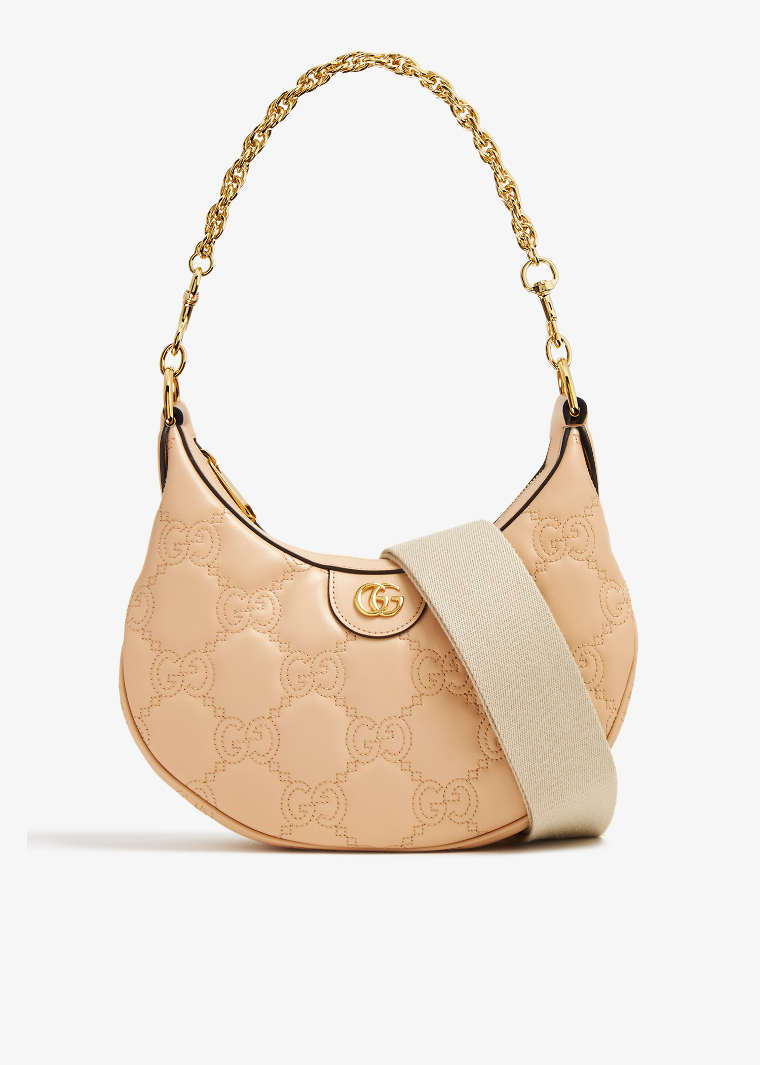 Gucci GG Matelass small shoulder bag for Women Beige in UAE