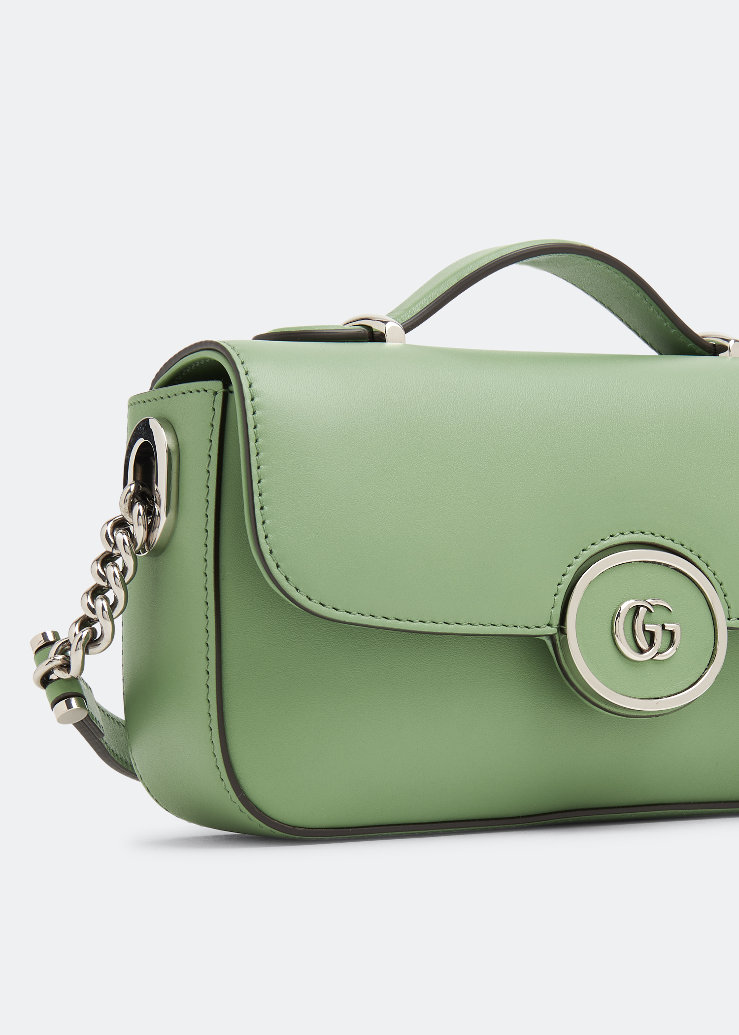 

Petite GG mini shoulder bag, Green