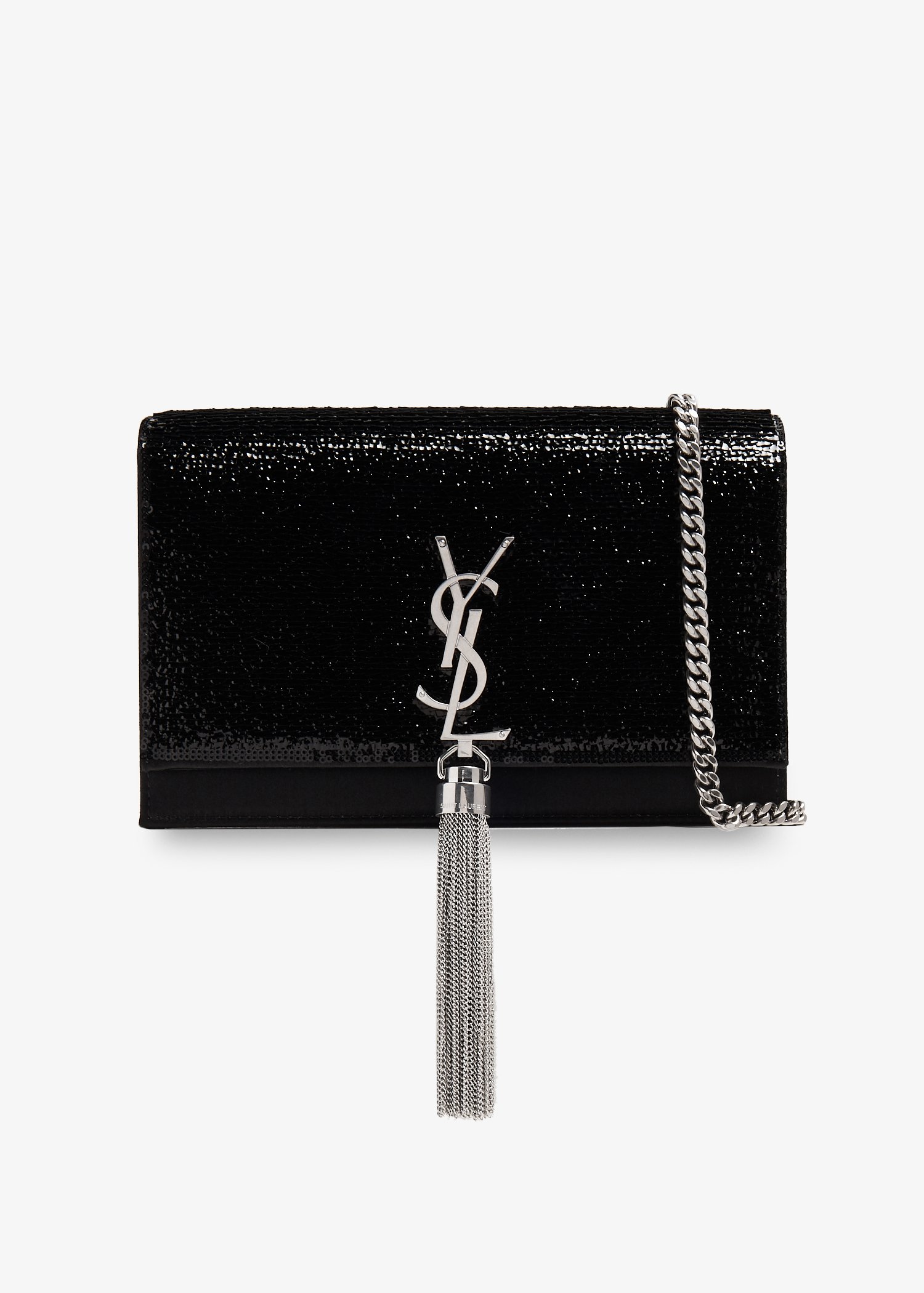 

Kate tassel chain wallet, Black