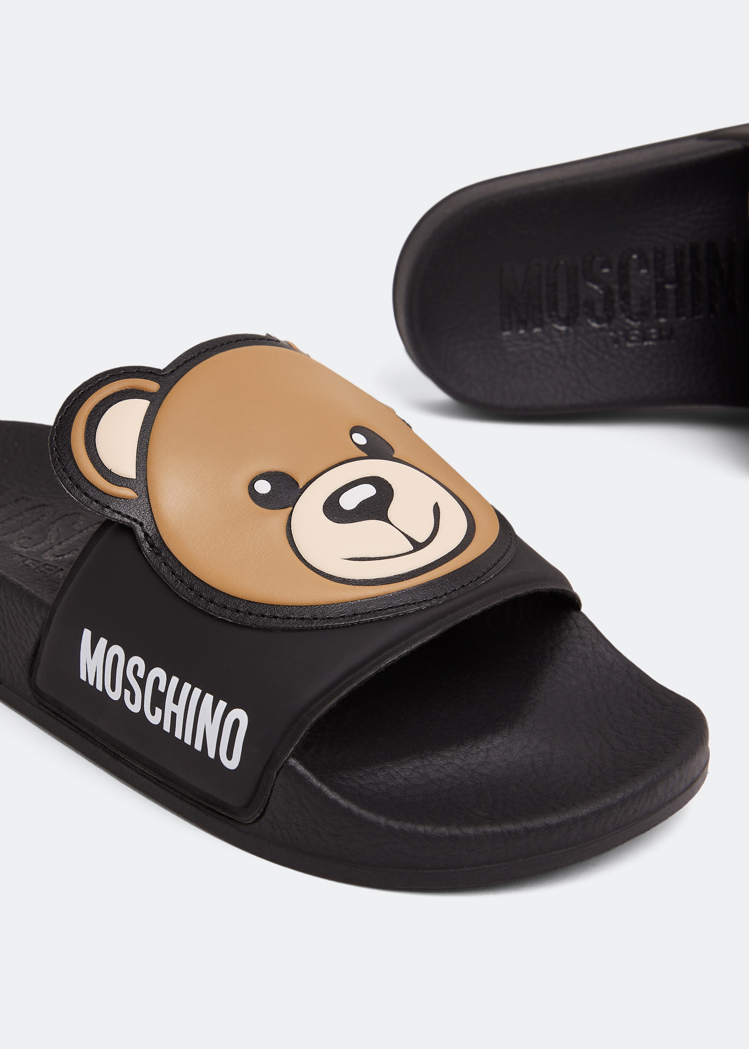 Moschino bear discount sliders