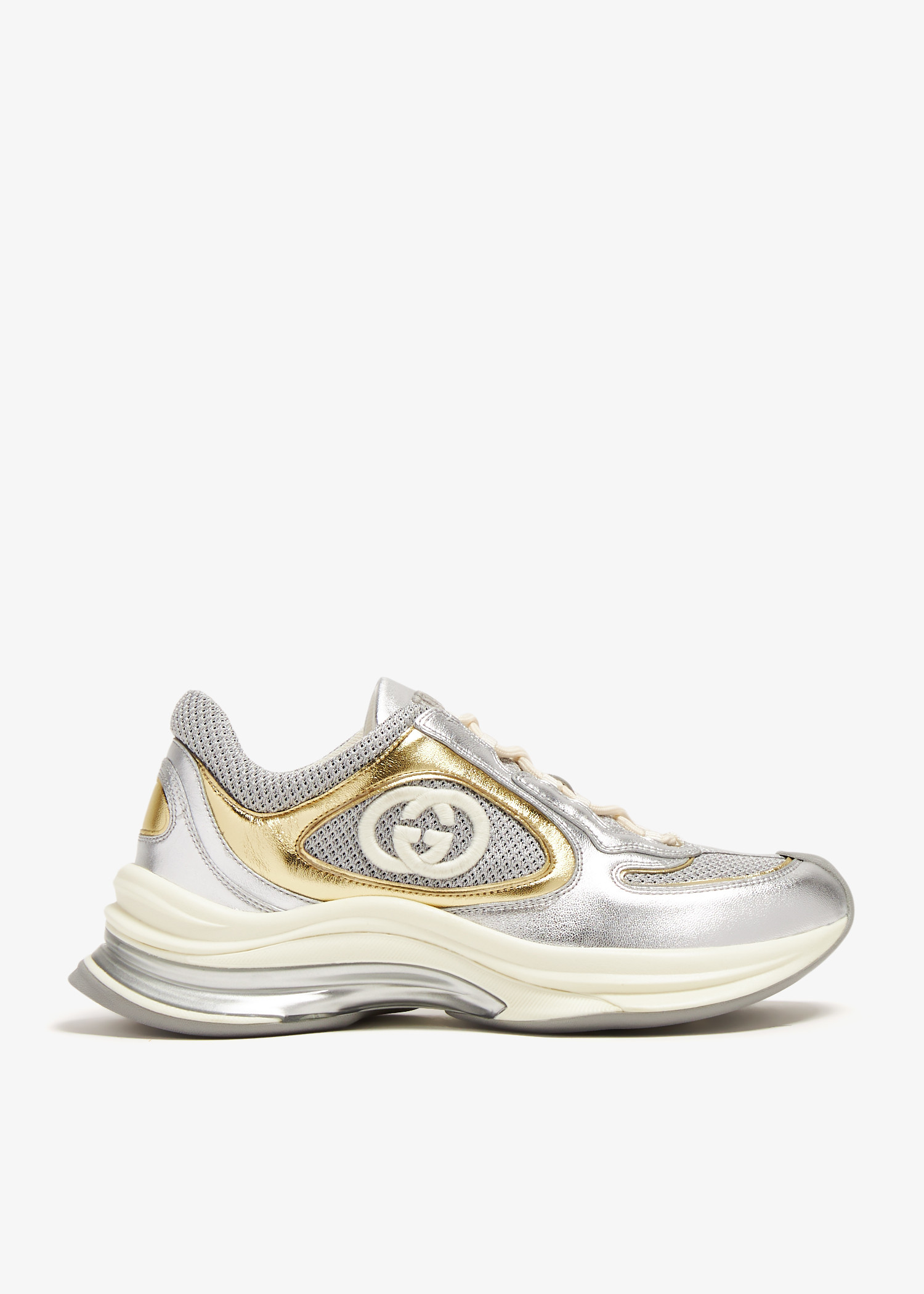 

Gucci Run sneakers, Silver