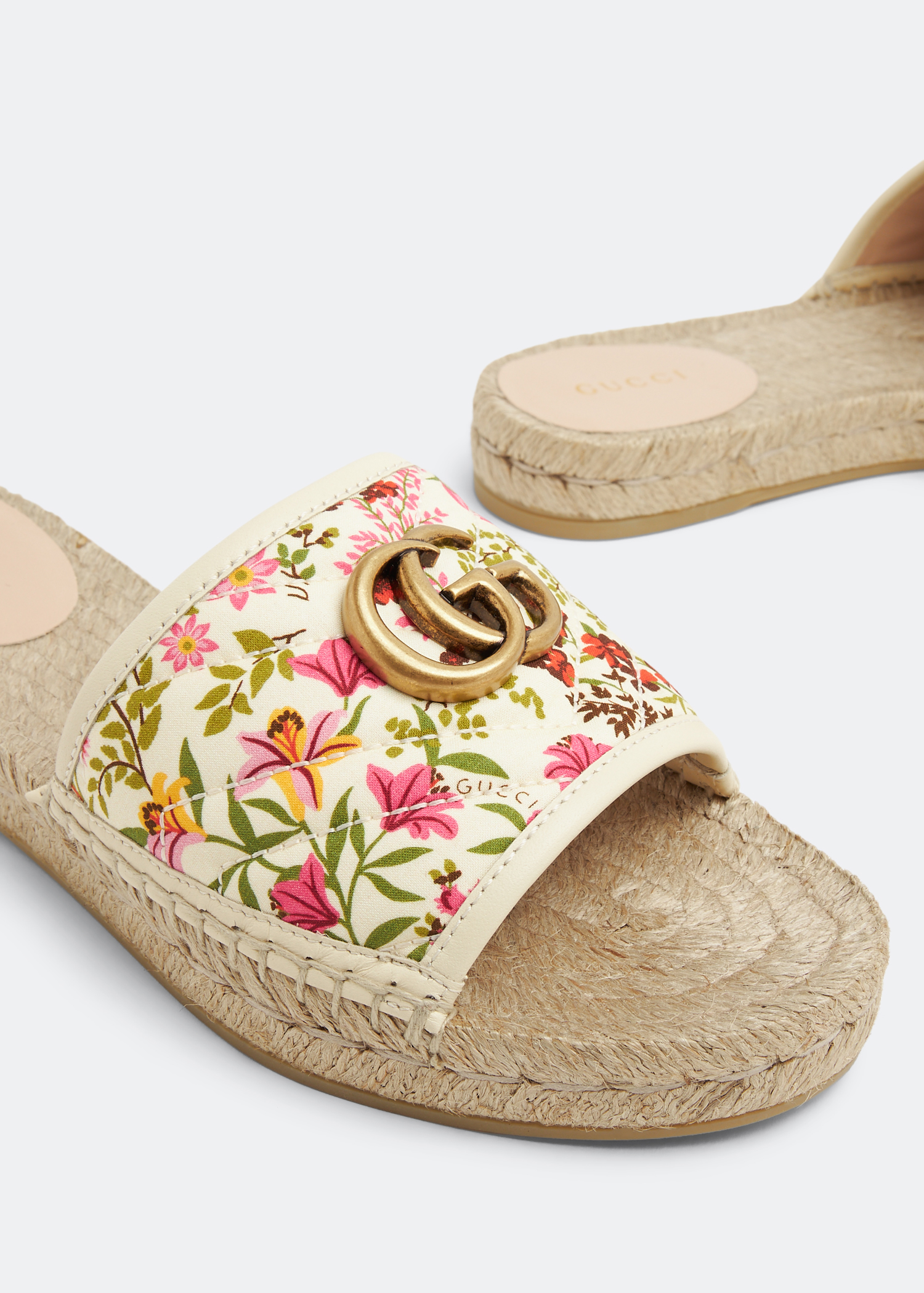 

Floral GG slide sandals, Prints