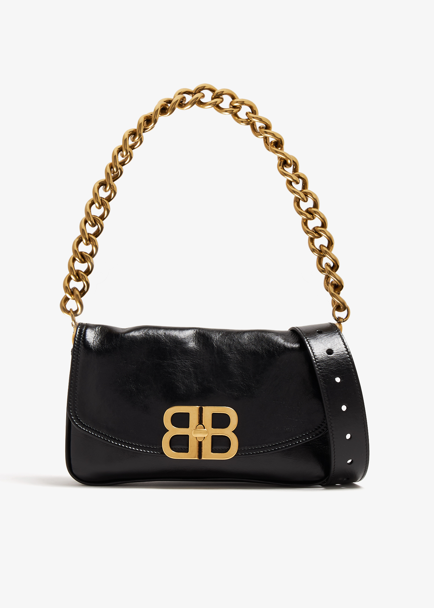 

BB Soft small flap bag, Black