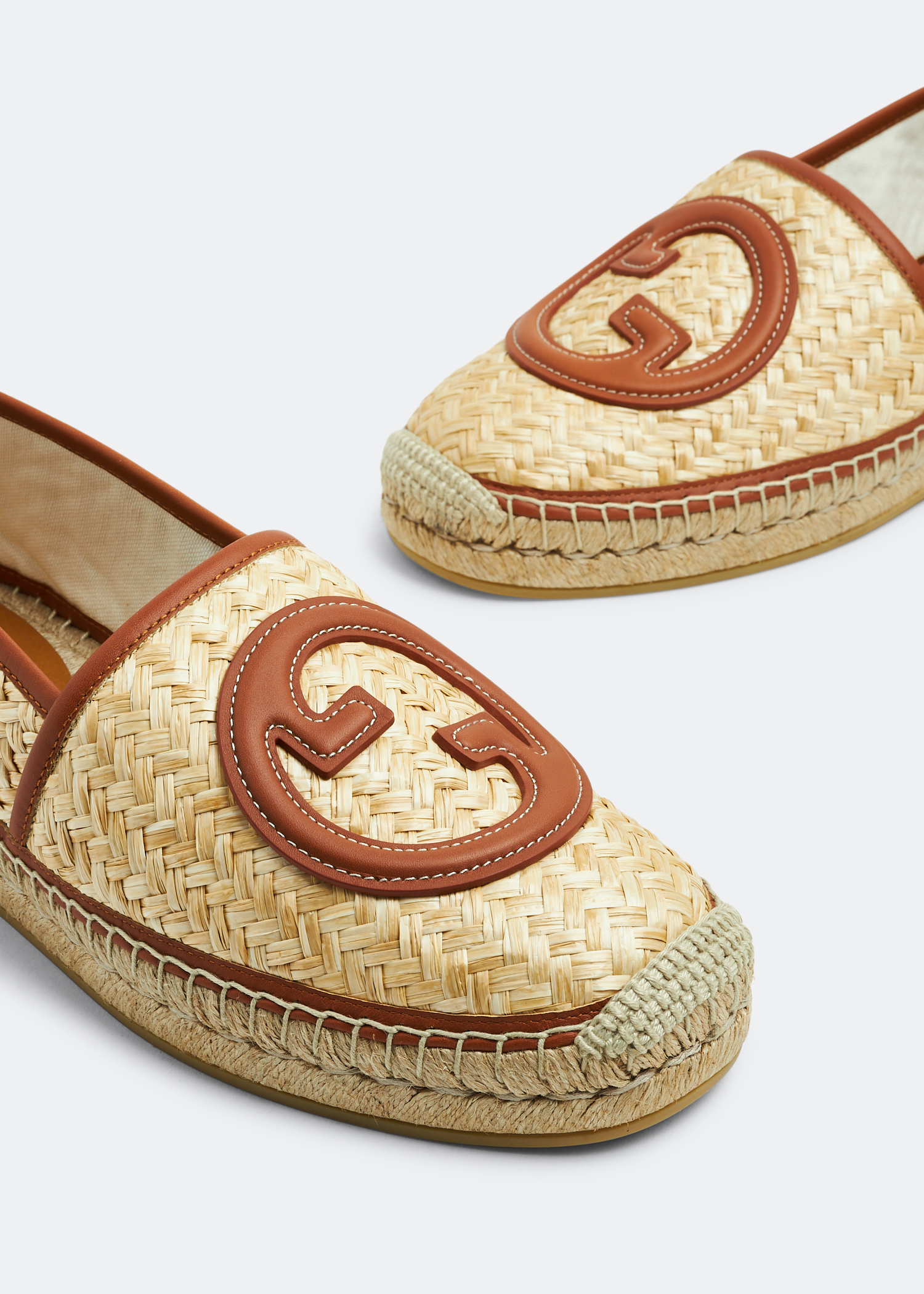 

Interlocking G espadrilles, Beige