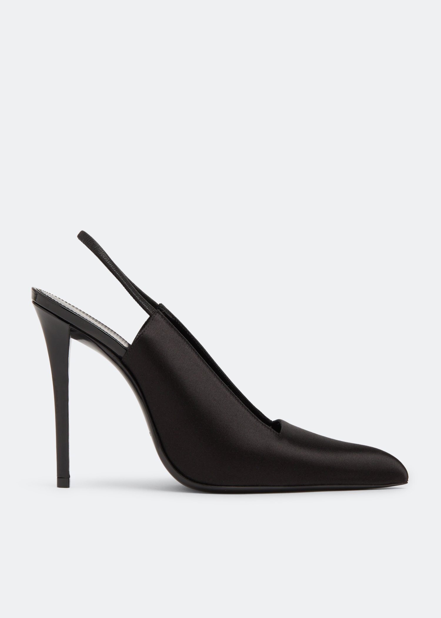 

Raven slingback pumps, Black