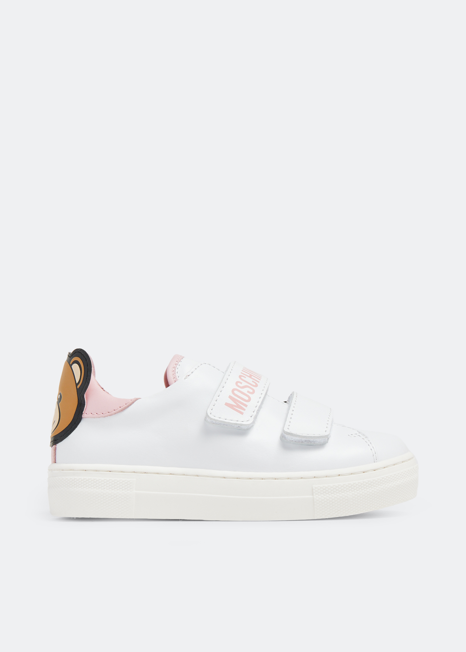 

Teddy Patch low-top sneakers, White