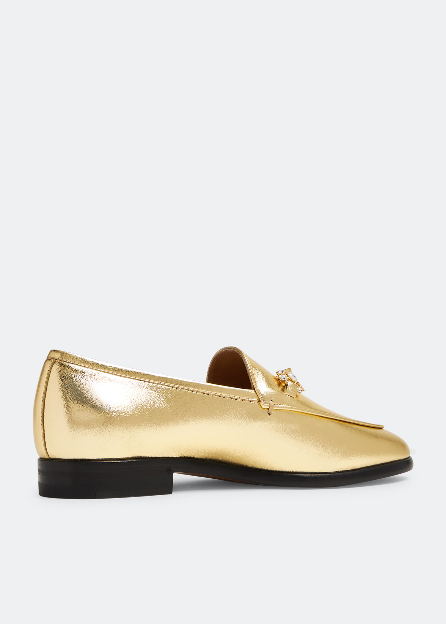 Gold hot sale loafers ladies