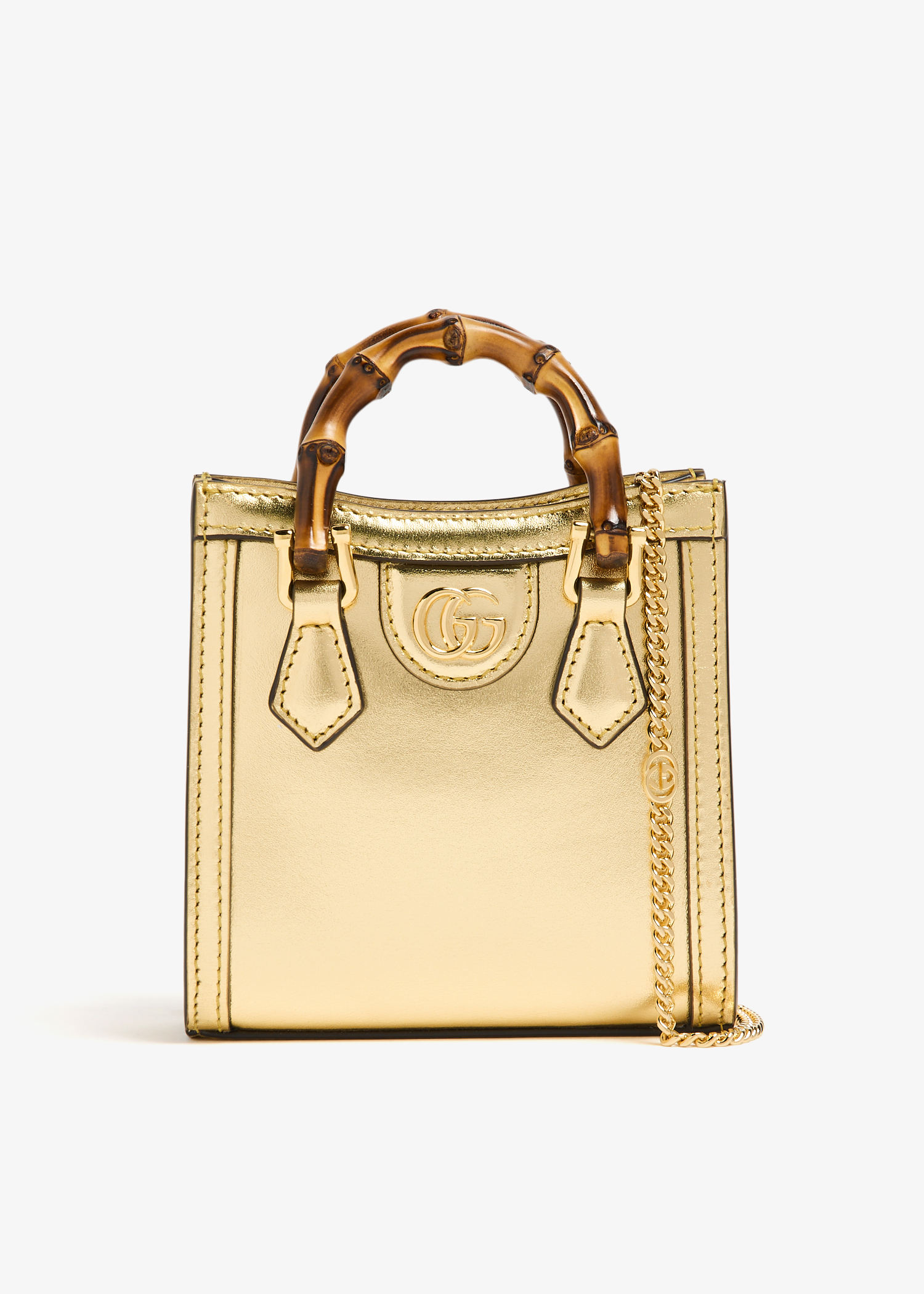 

Diana super mini bag, Gold