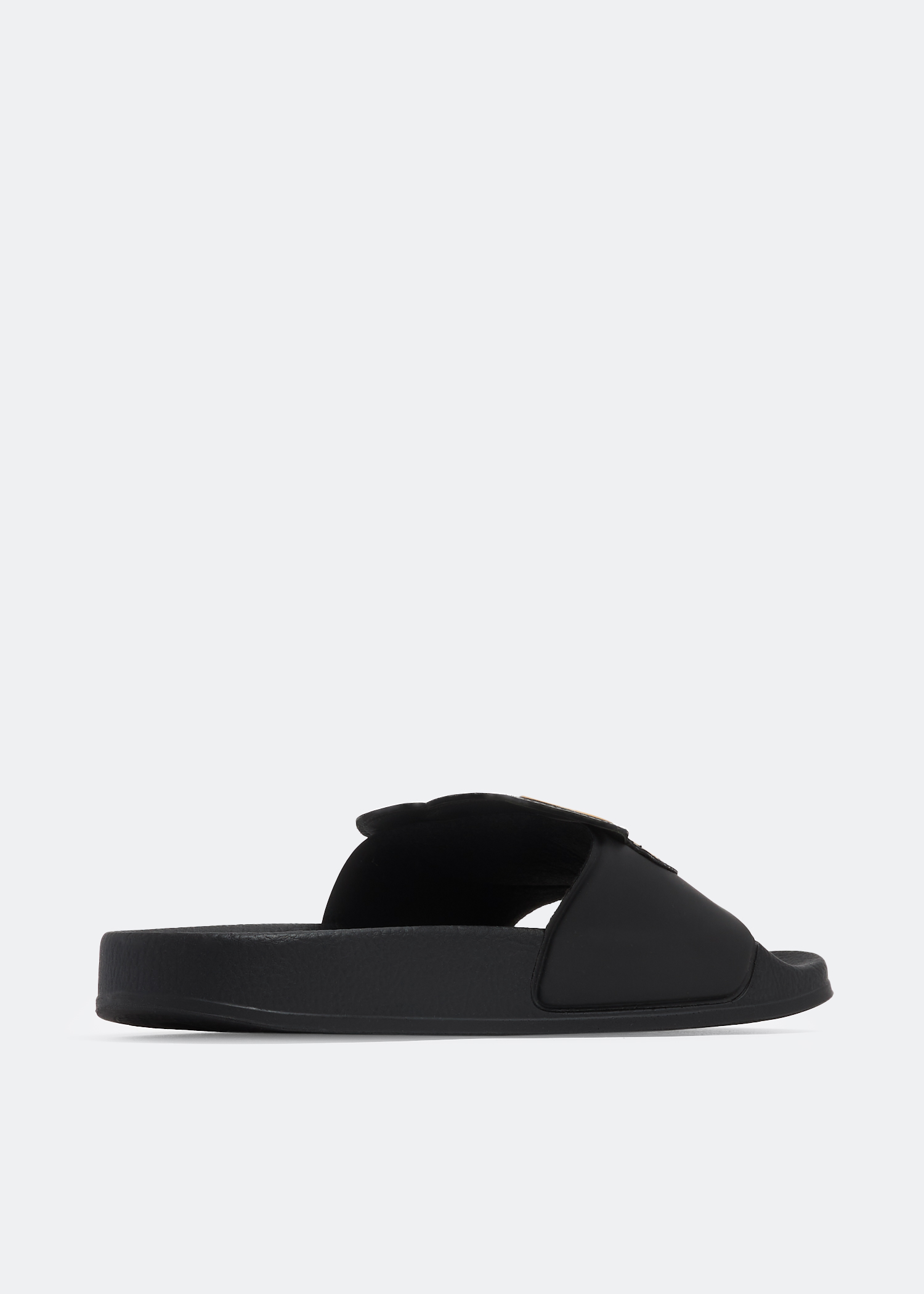 Moschino best sale black slides