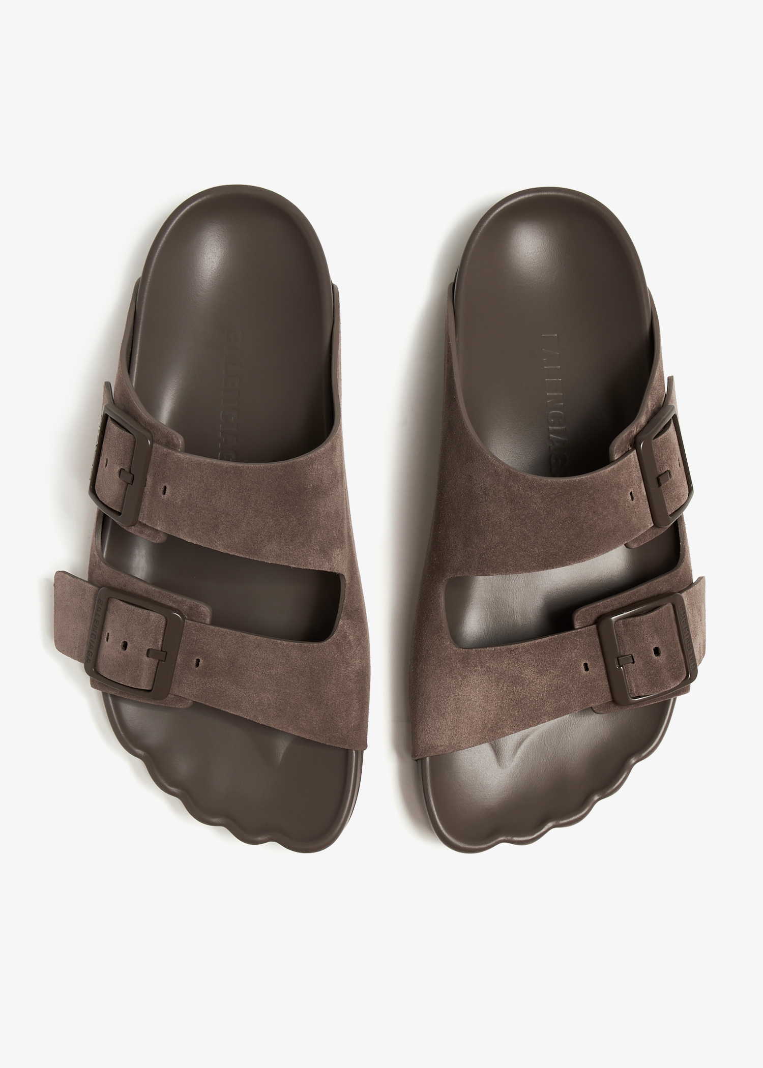 Balenciaga sandals mens brown online