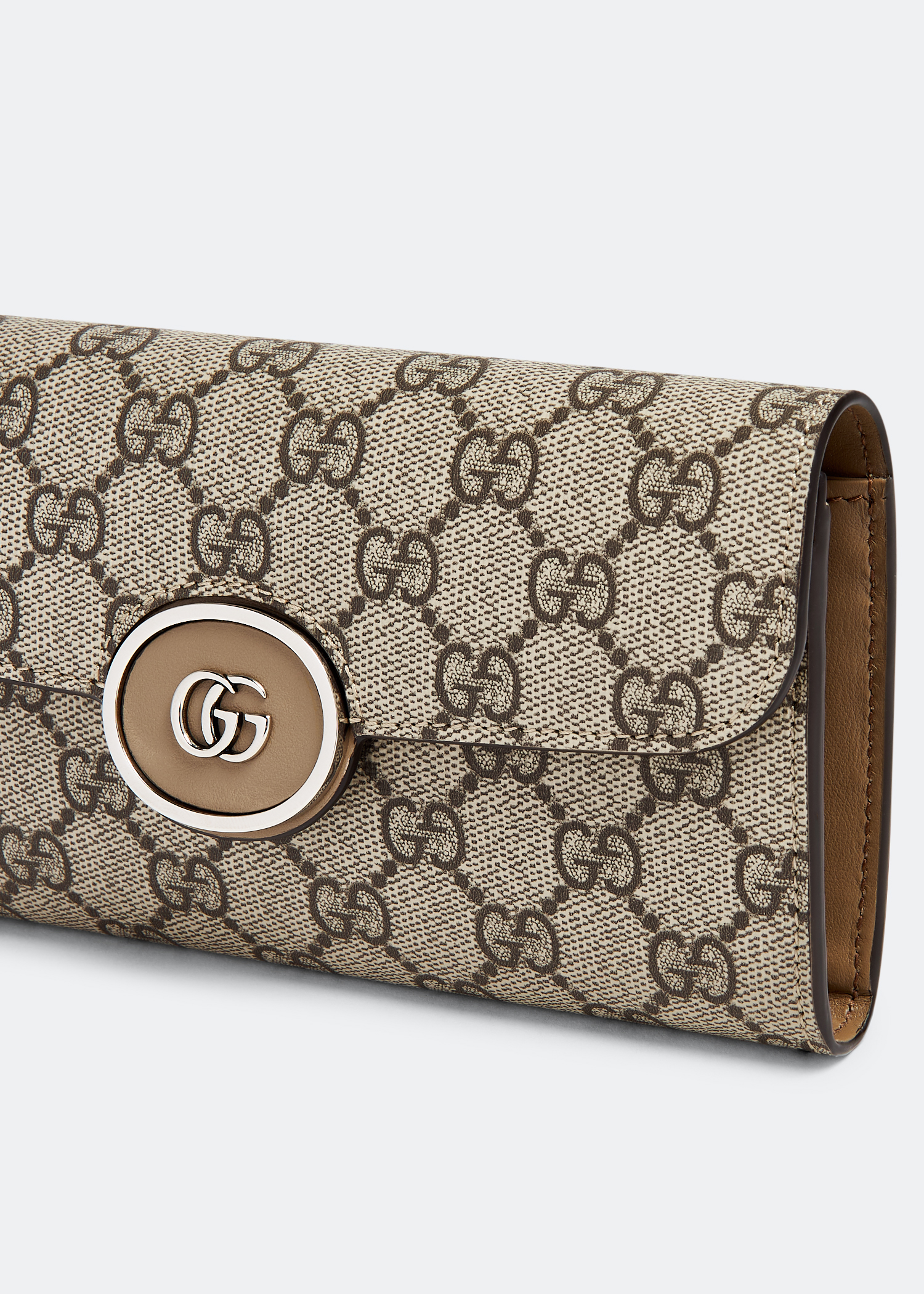 

Petite GG continental wallet, Beige