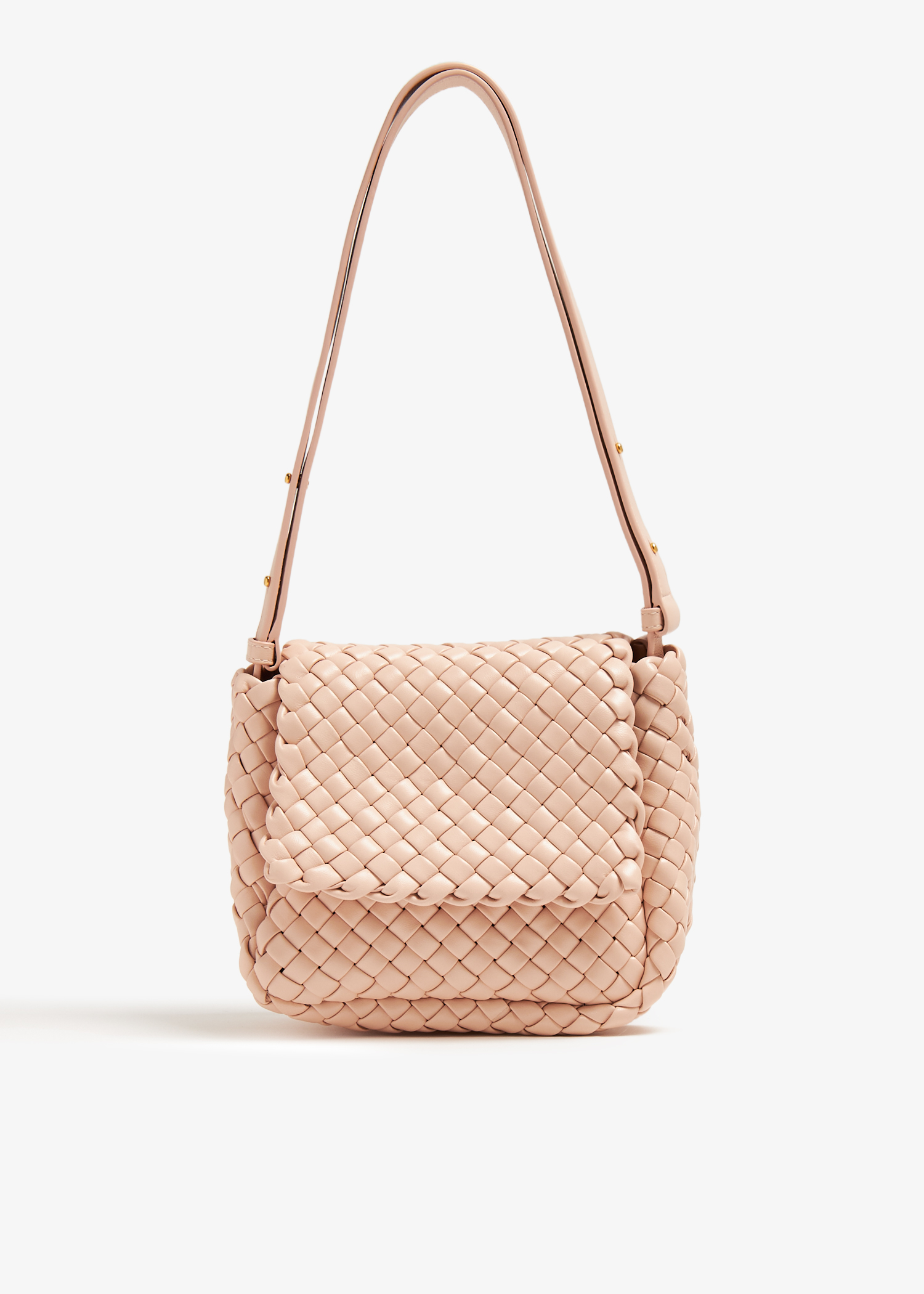 Bottega Veneta Cobble mini shoulder bag for Women - Pink in UAE 