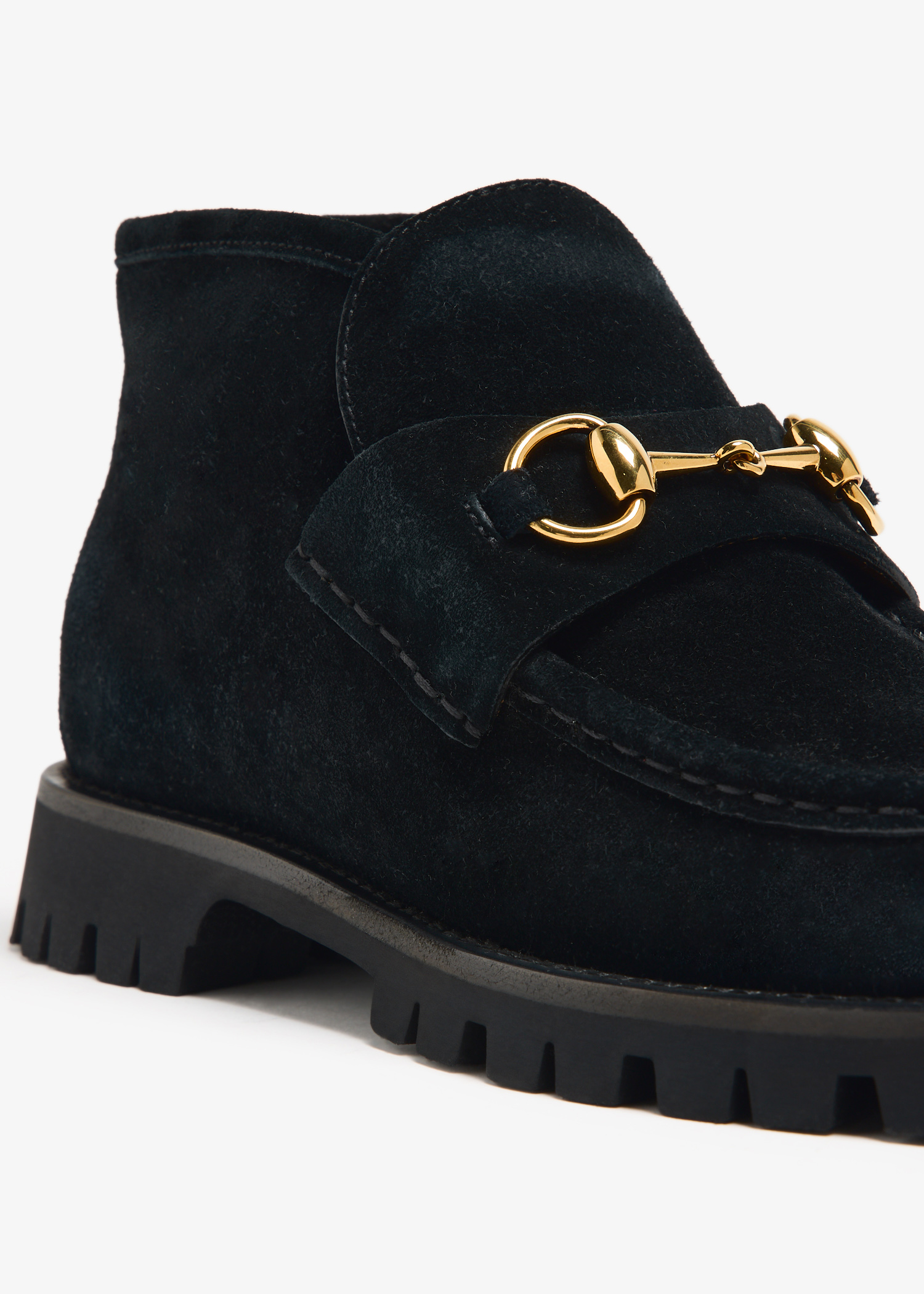 Gucci loafer boots best sale