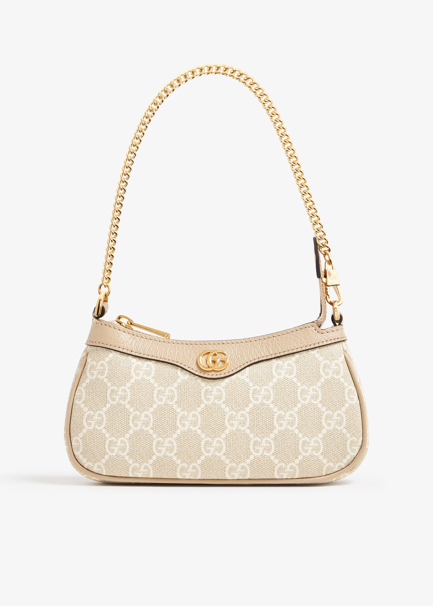 

Ophidia mini bag, Beige