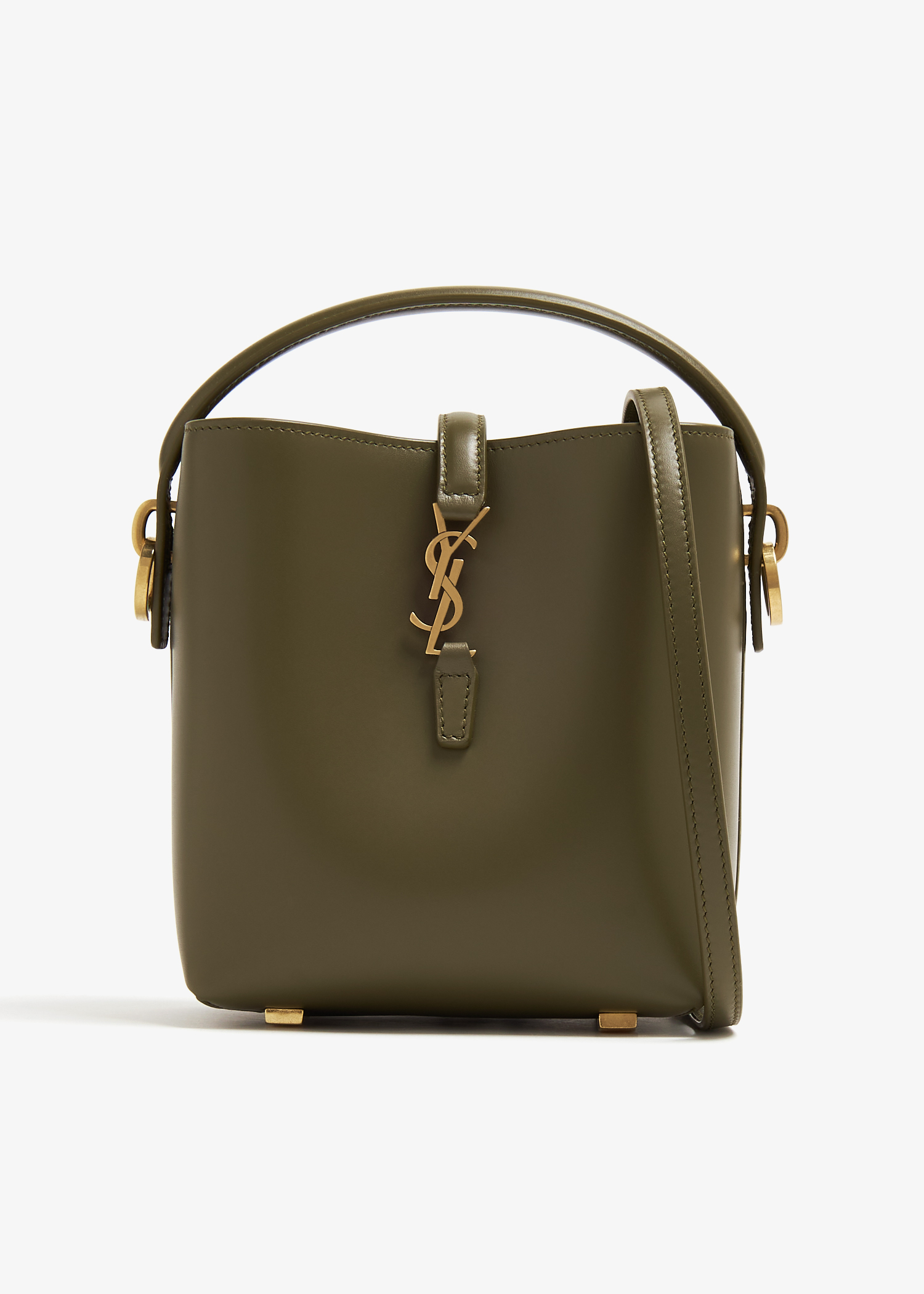 

Le 37 mini bucket bag, Green